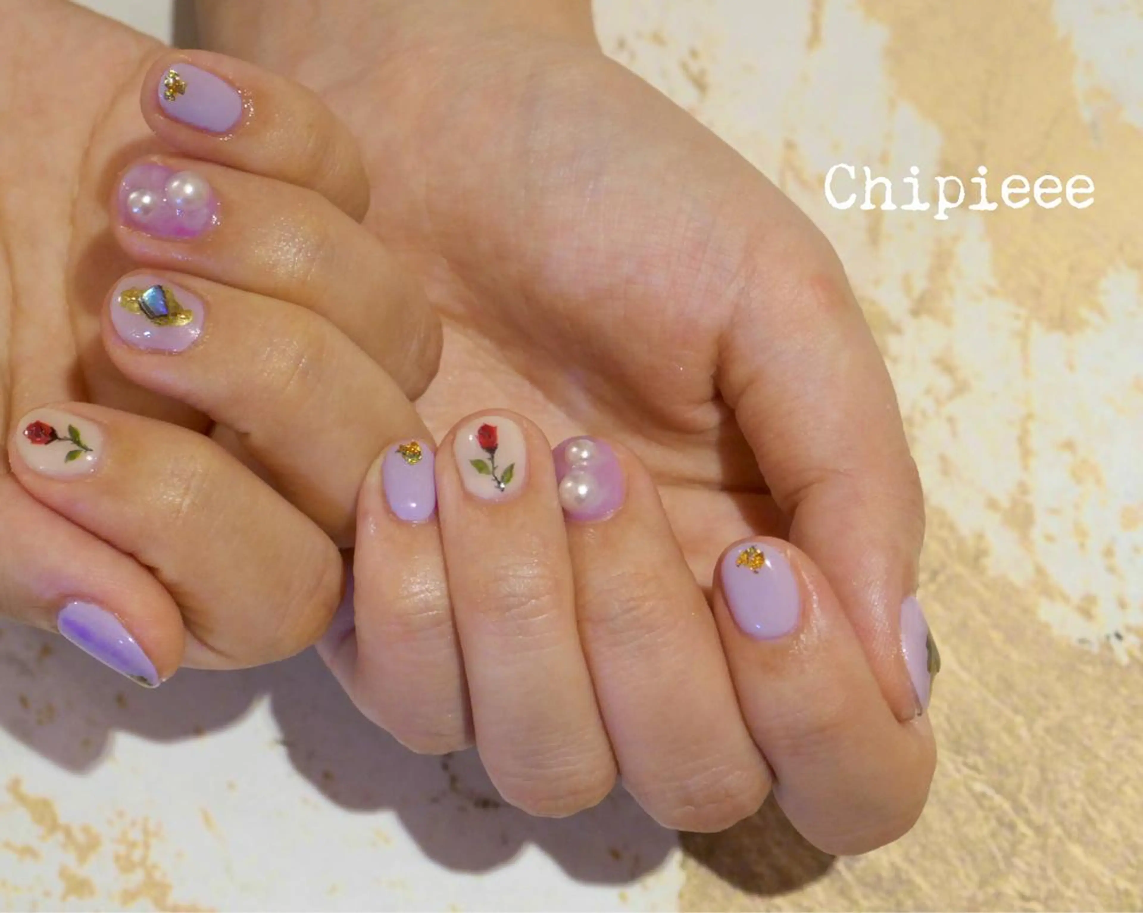 ネイル revia所属・ERI Nailistのネイルデザイン