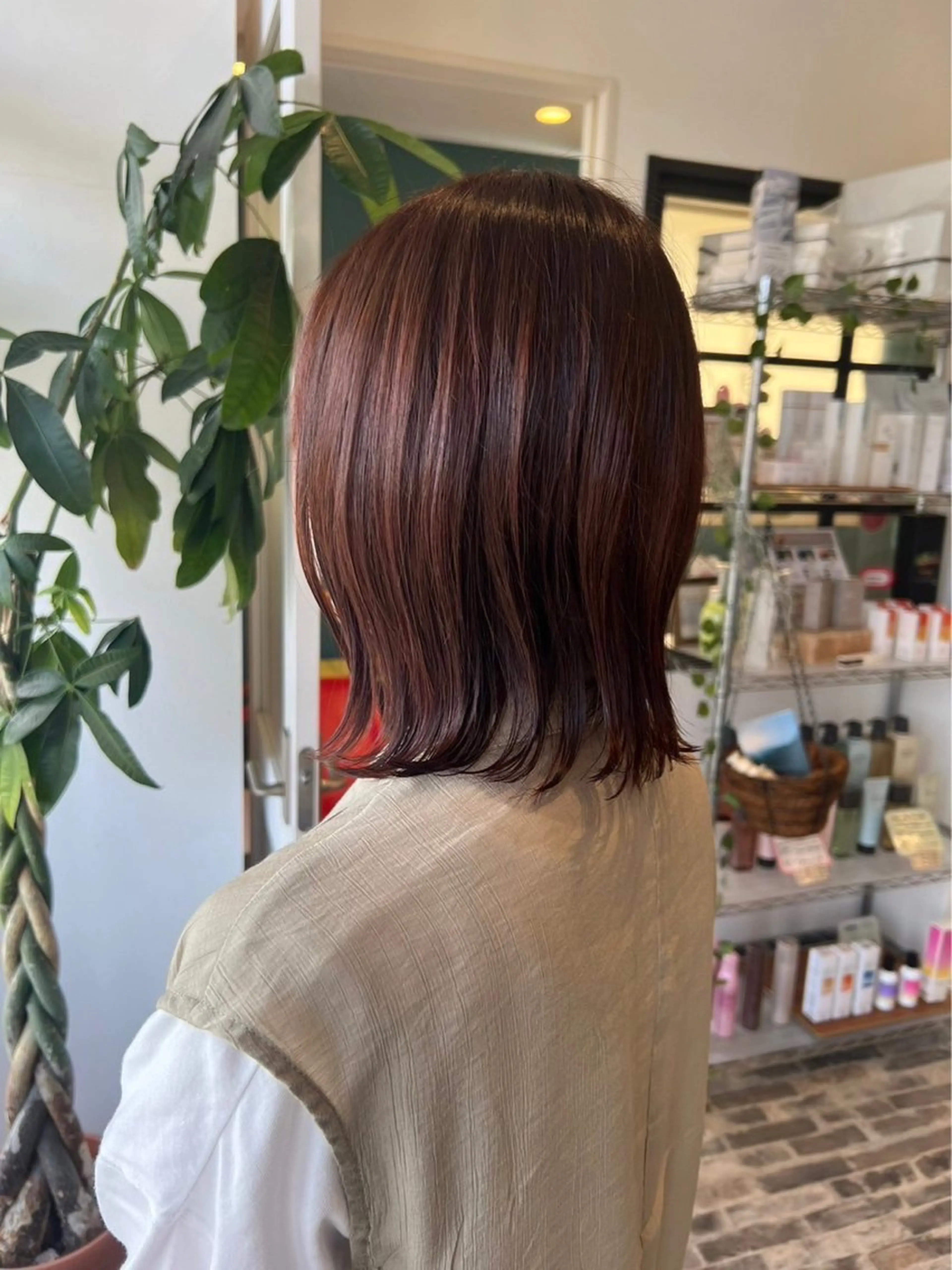 カラー 常藤 留佳のヘアスタイル