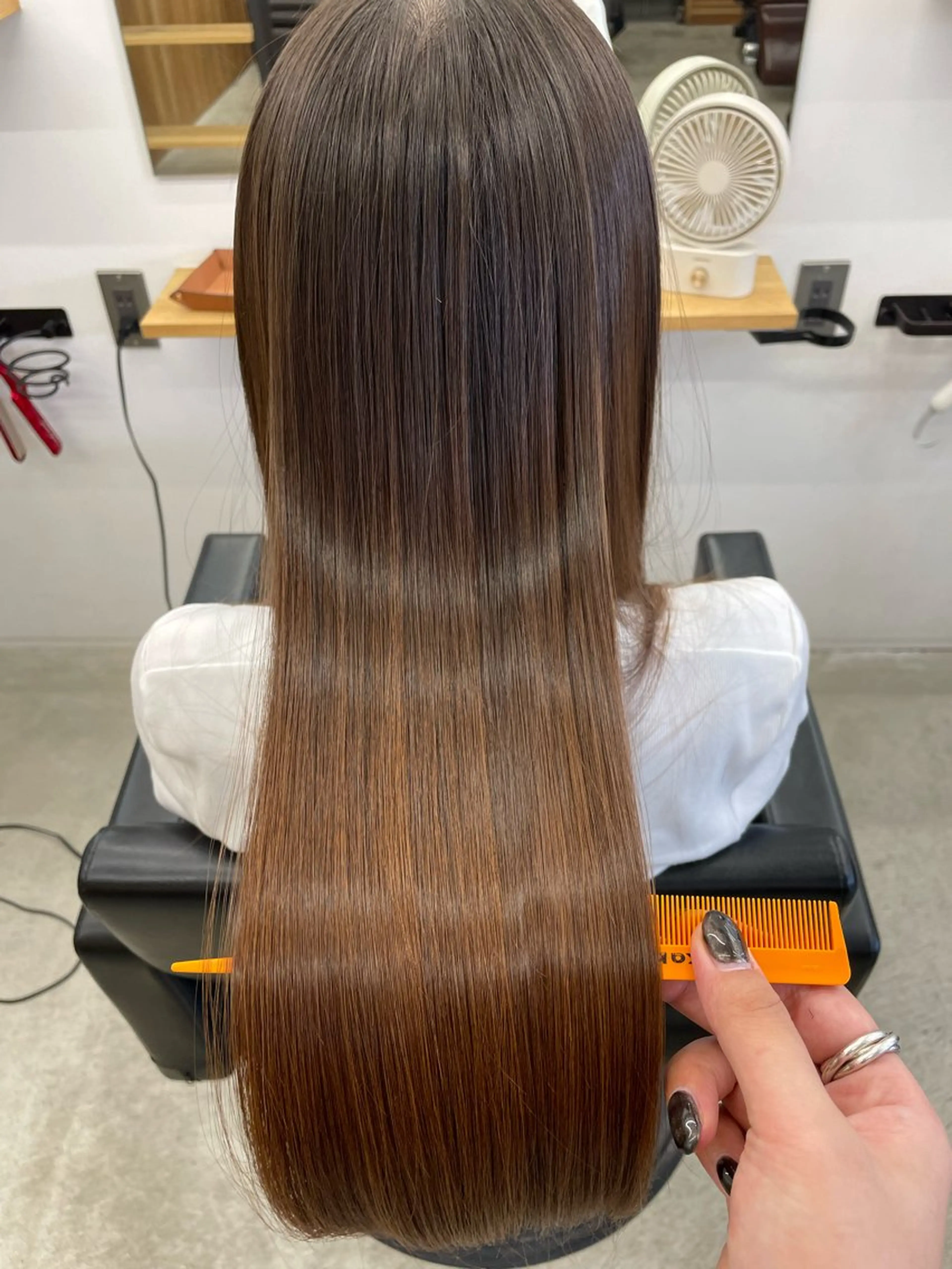 ロング 髪質改善 トリートメント 髪質改善/ハイライト /🌈瀧澤夕花のヘアスタイル