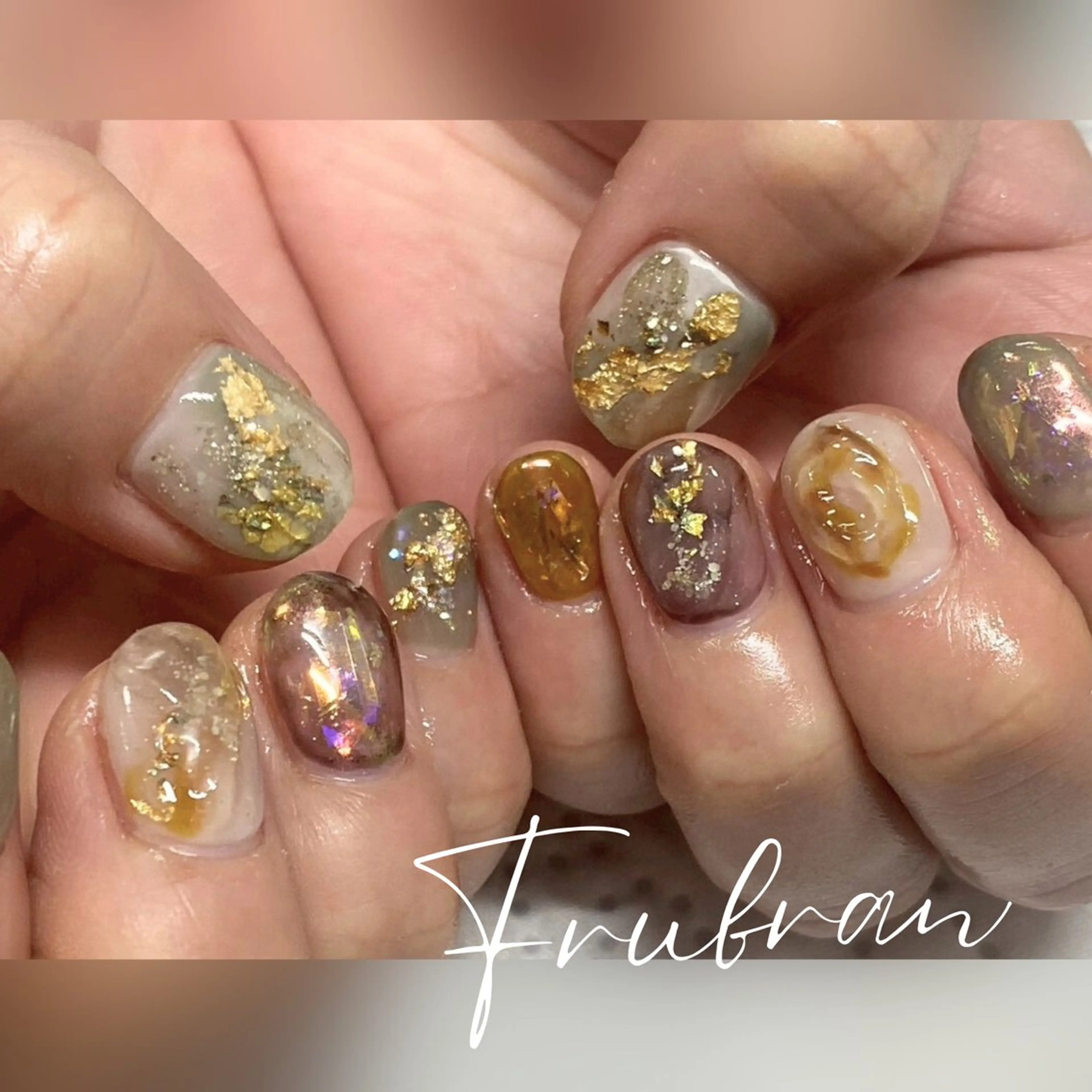 ネイル Frubran フルーブランのネイルデザイン