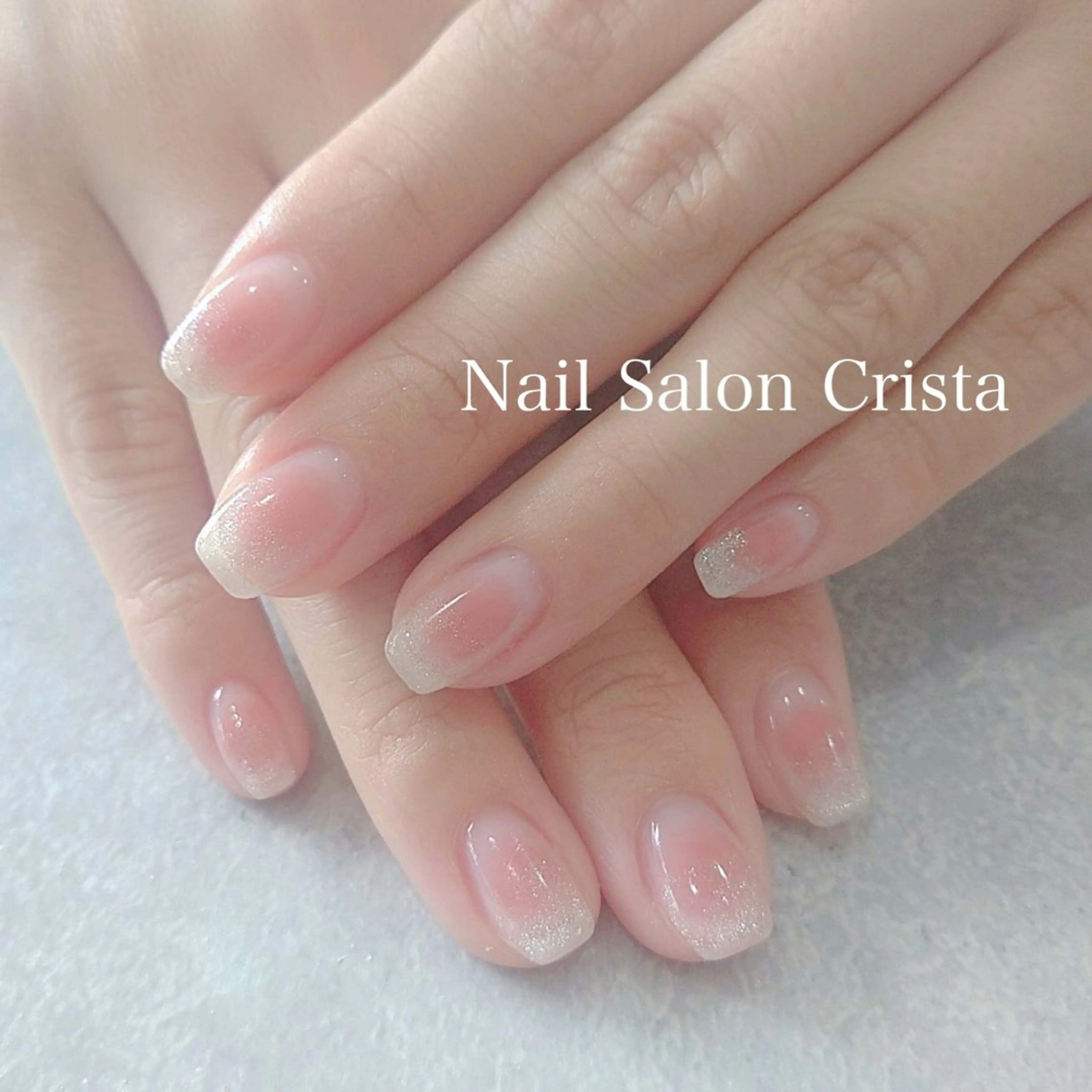 ネイル フットネイル ジェルネイル マグネットネイル オフィスネイル ワンカラーネイル NAILSALON CRISTA所属・🤍CRISTA yui🤍のネイルデザイン