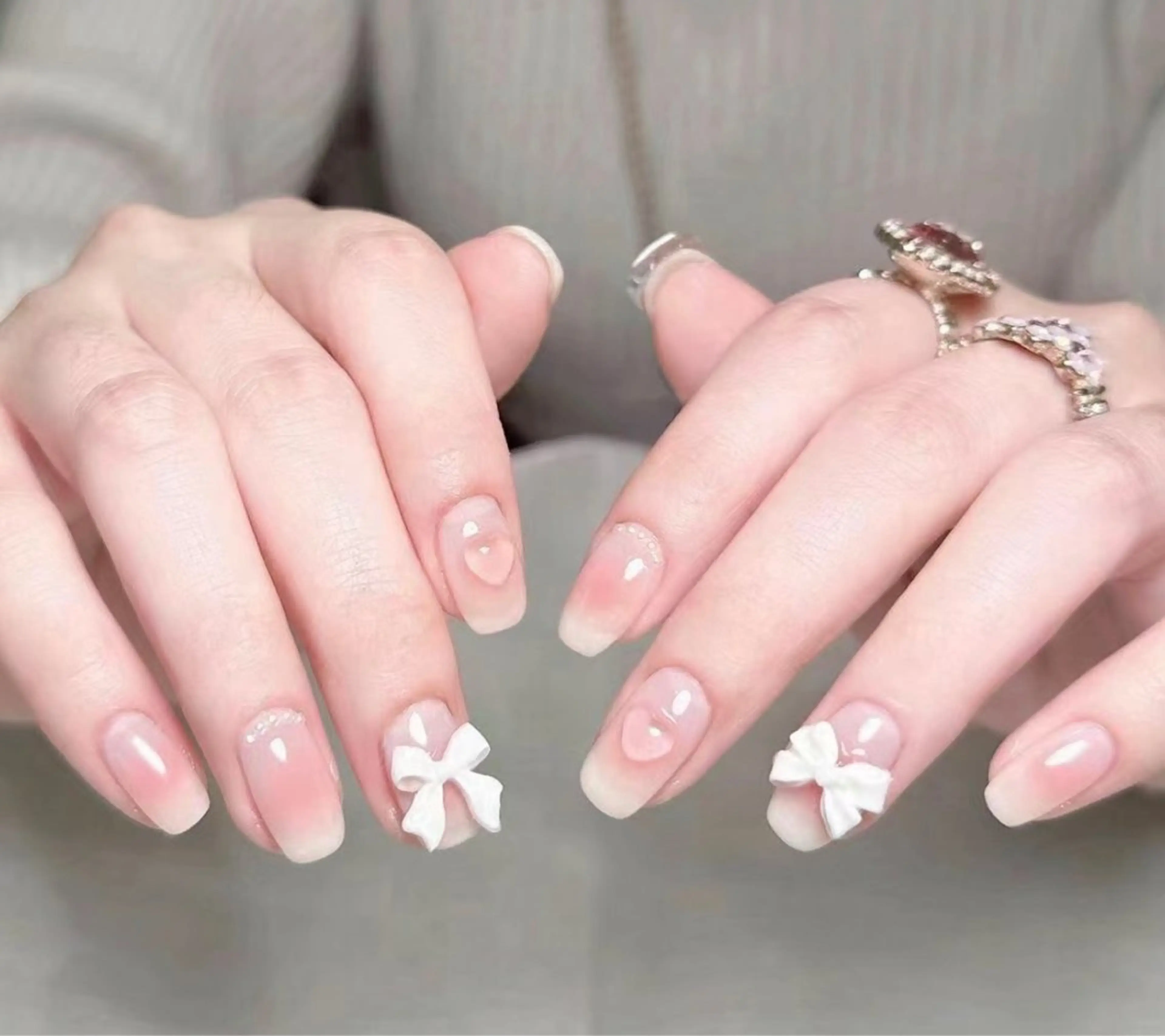 ネイル ハンドネイル ハンドケア 🍑 momo_nailのネイルデザイン