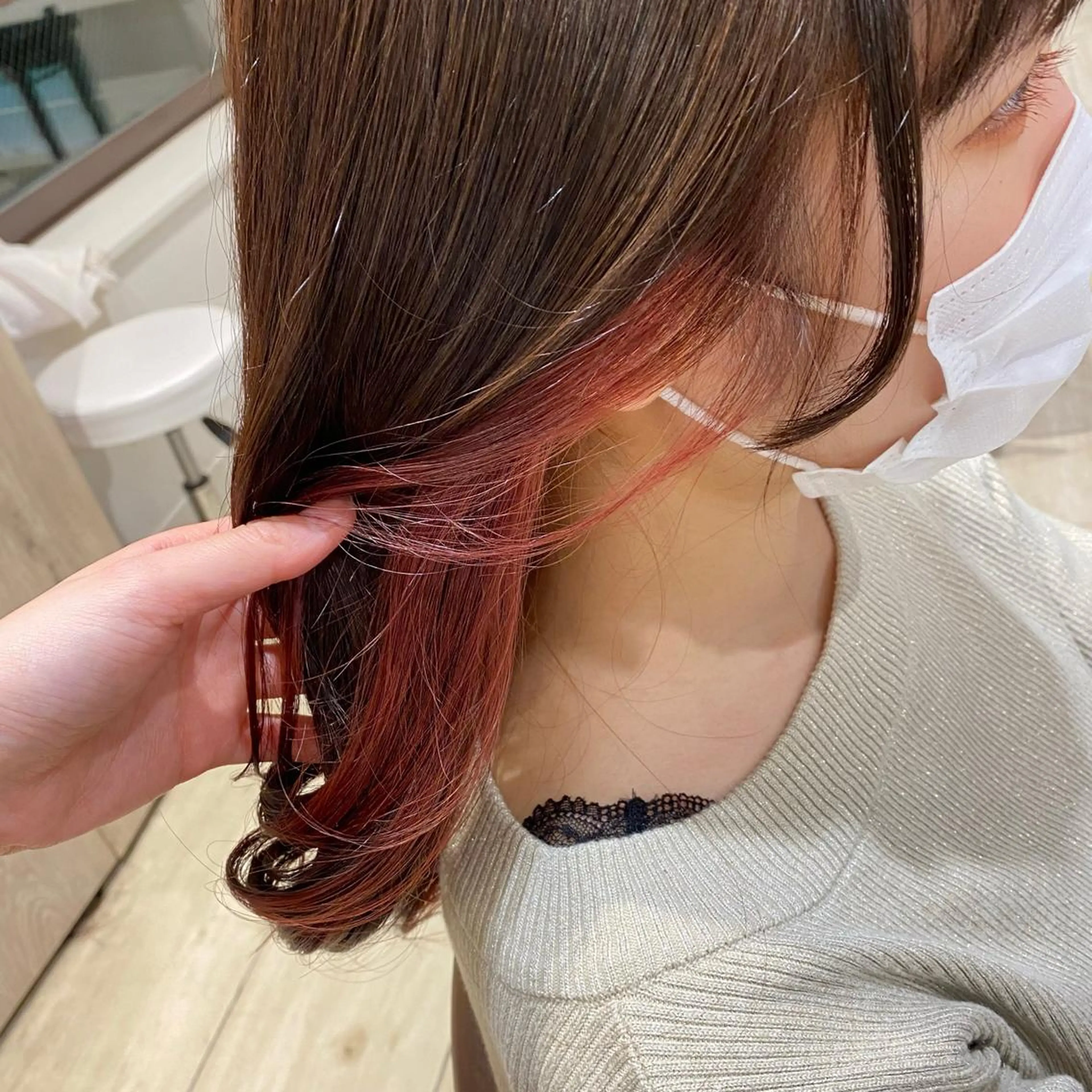 ロング equal銀座所属・equal銀座 黒田💚のヘアスタイル