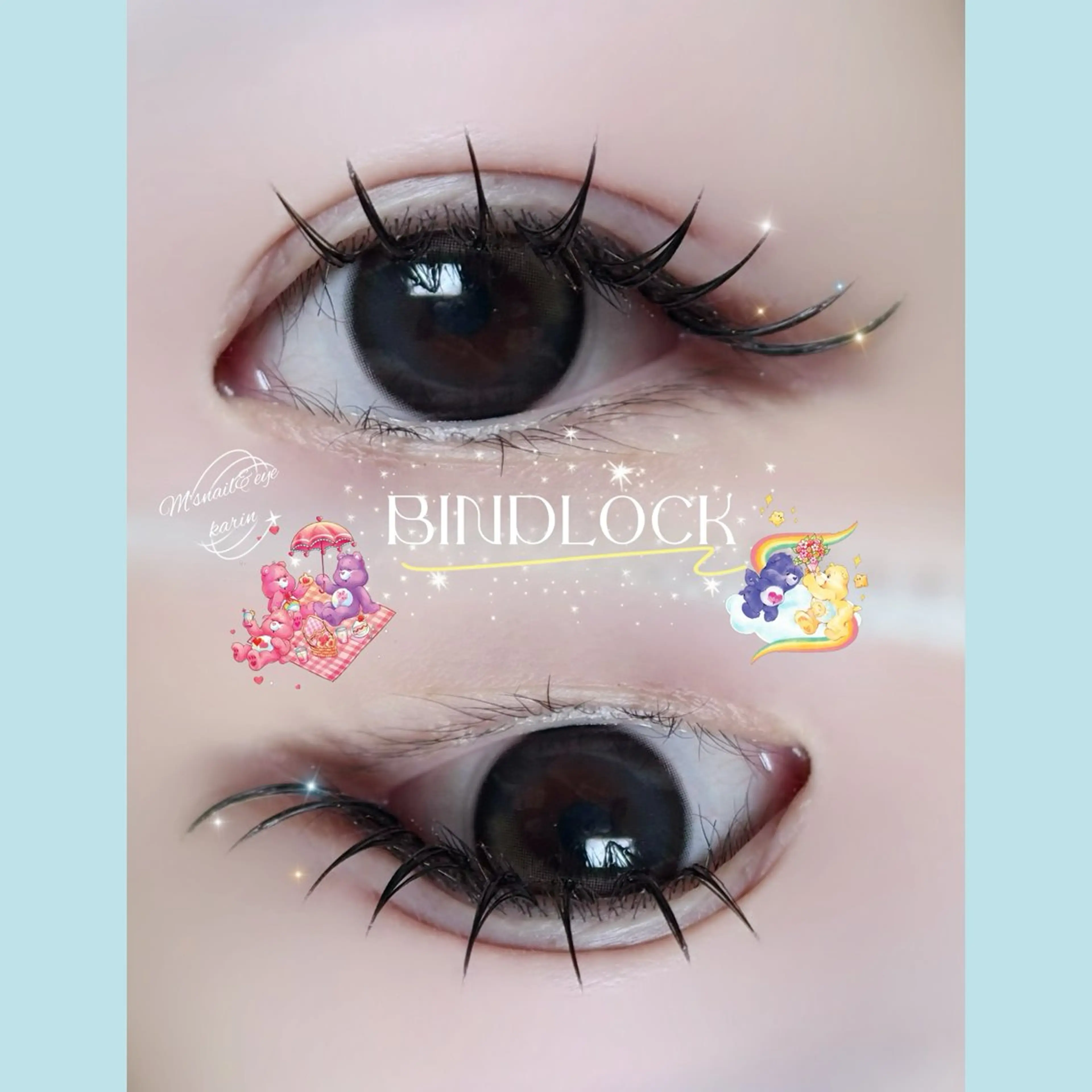 マツエク・マツパ マツエク M'snail &eye所属・かりん 🧸💙のマツエク・マツパデザイン