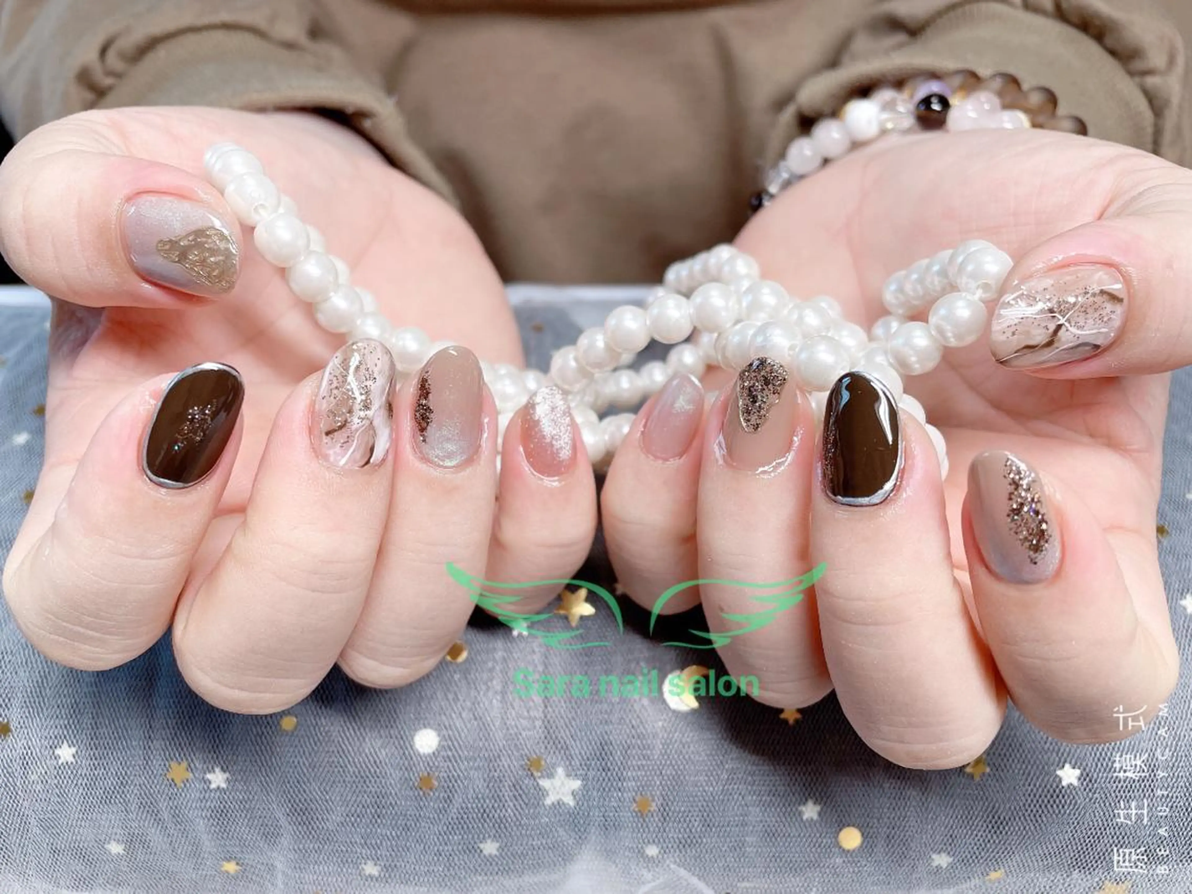 ネイル ハンドネイル ハンドケア 小岩 Saraのネイルデザイン