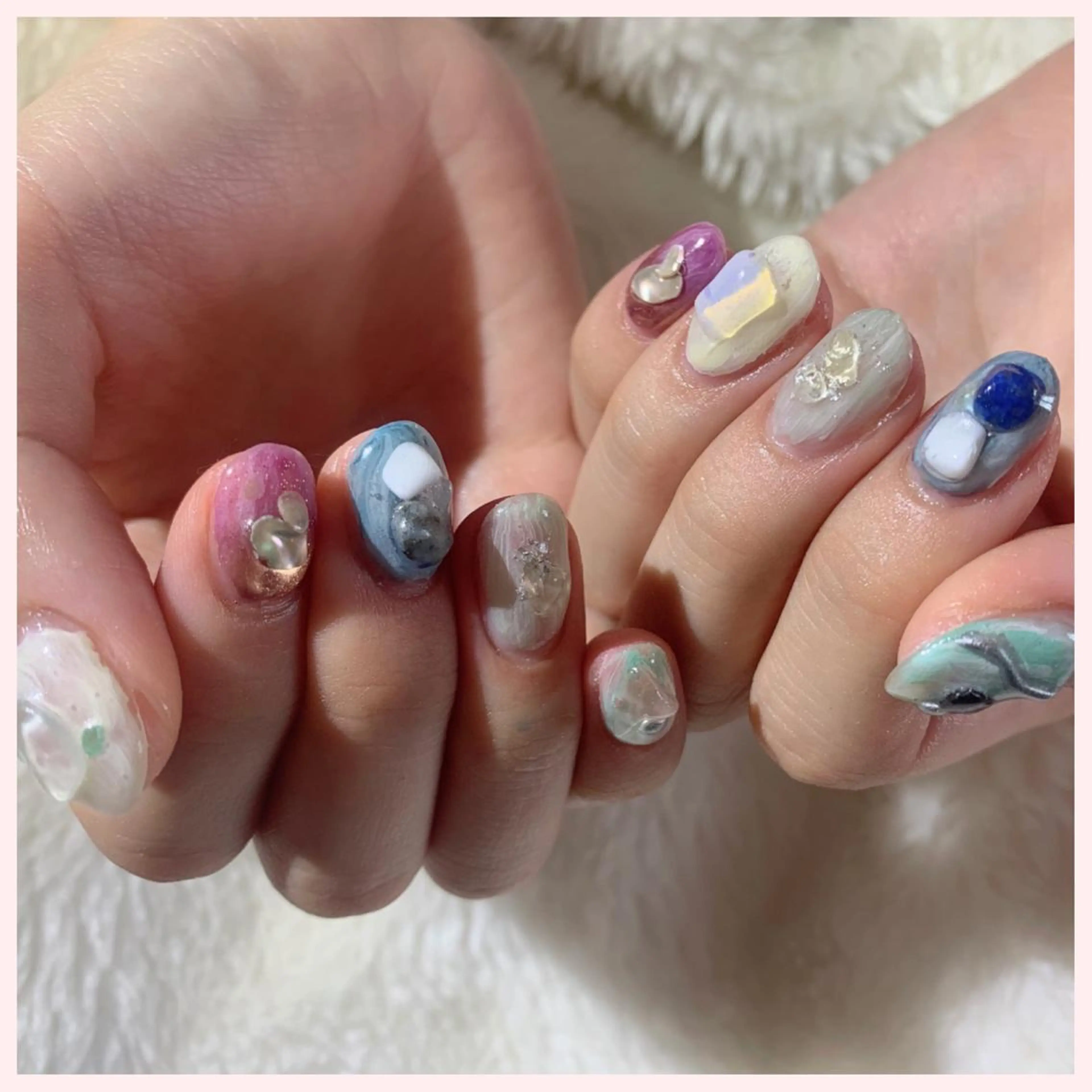 ネイル ハンドネイル Ogasawara Tokikaのネイルデザイン