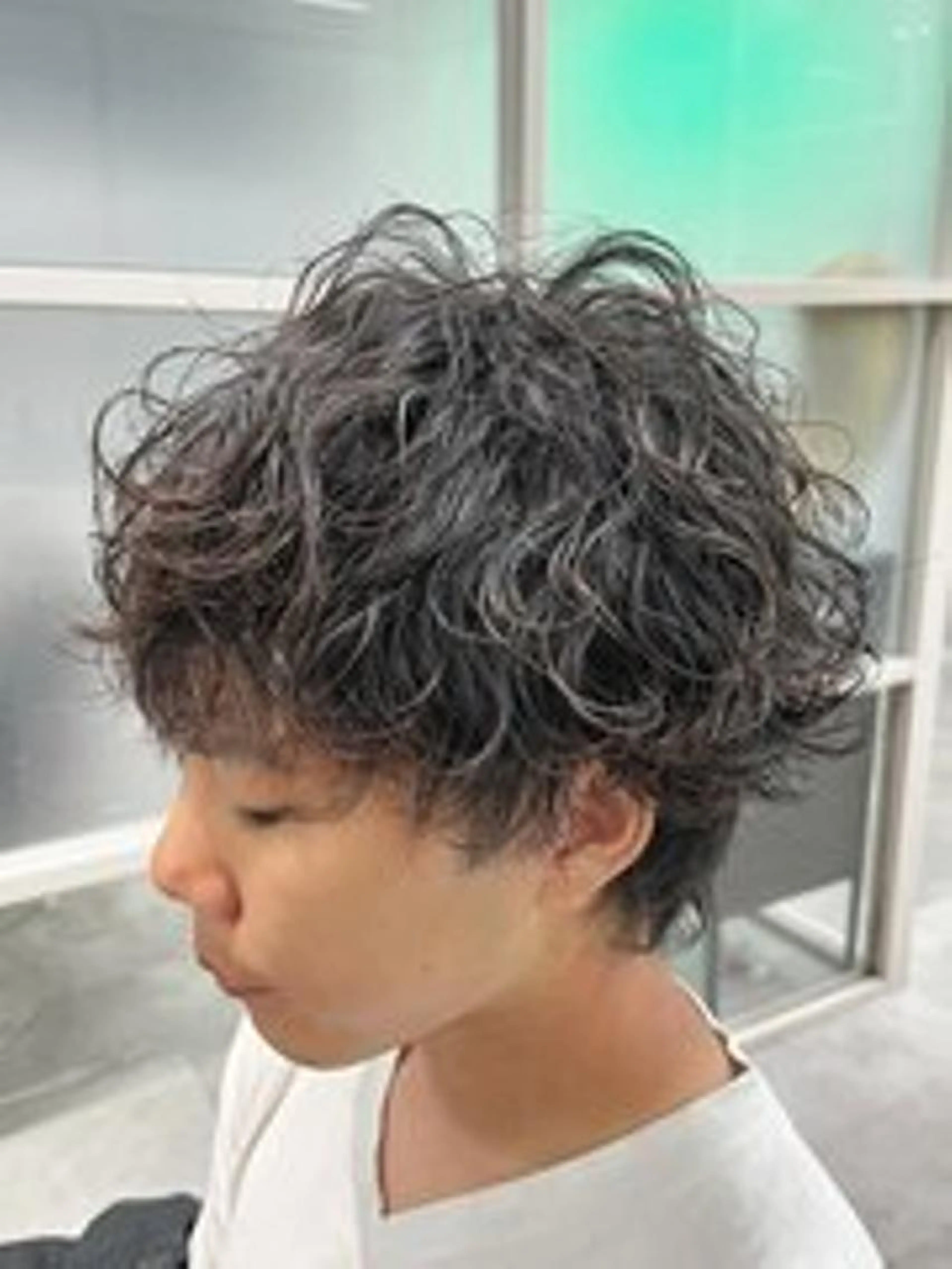 《ツイストスパイラル🎉》カット＋ツイストパーマ🌈9000円＃ツーブロック＃メンズパーマ＃スパイラルの写真