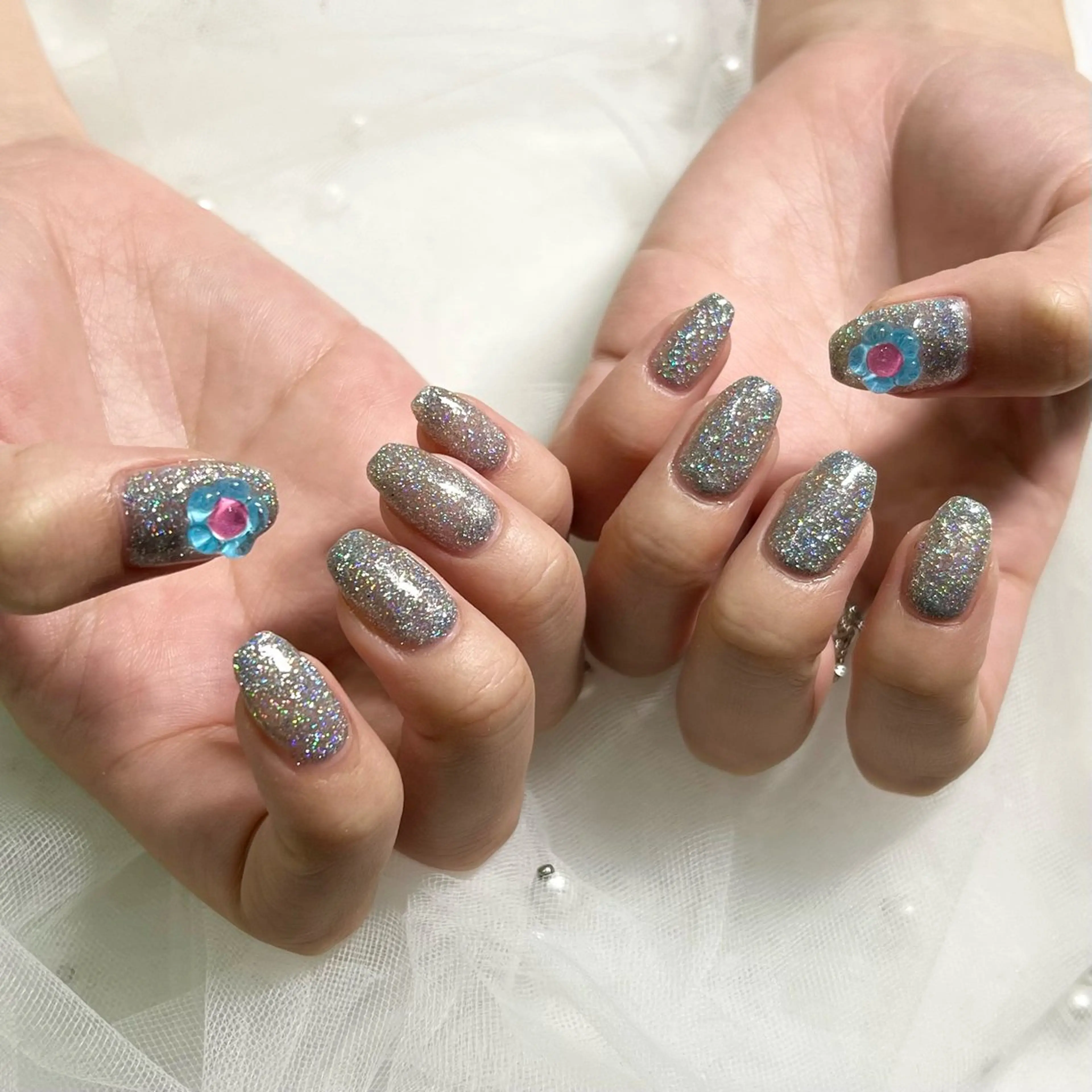 ネイル フラッシュネイル 🧡Shine船橋 鳴海🧡のネイルデザイン