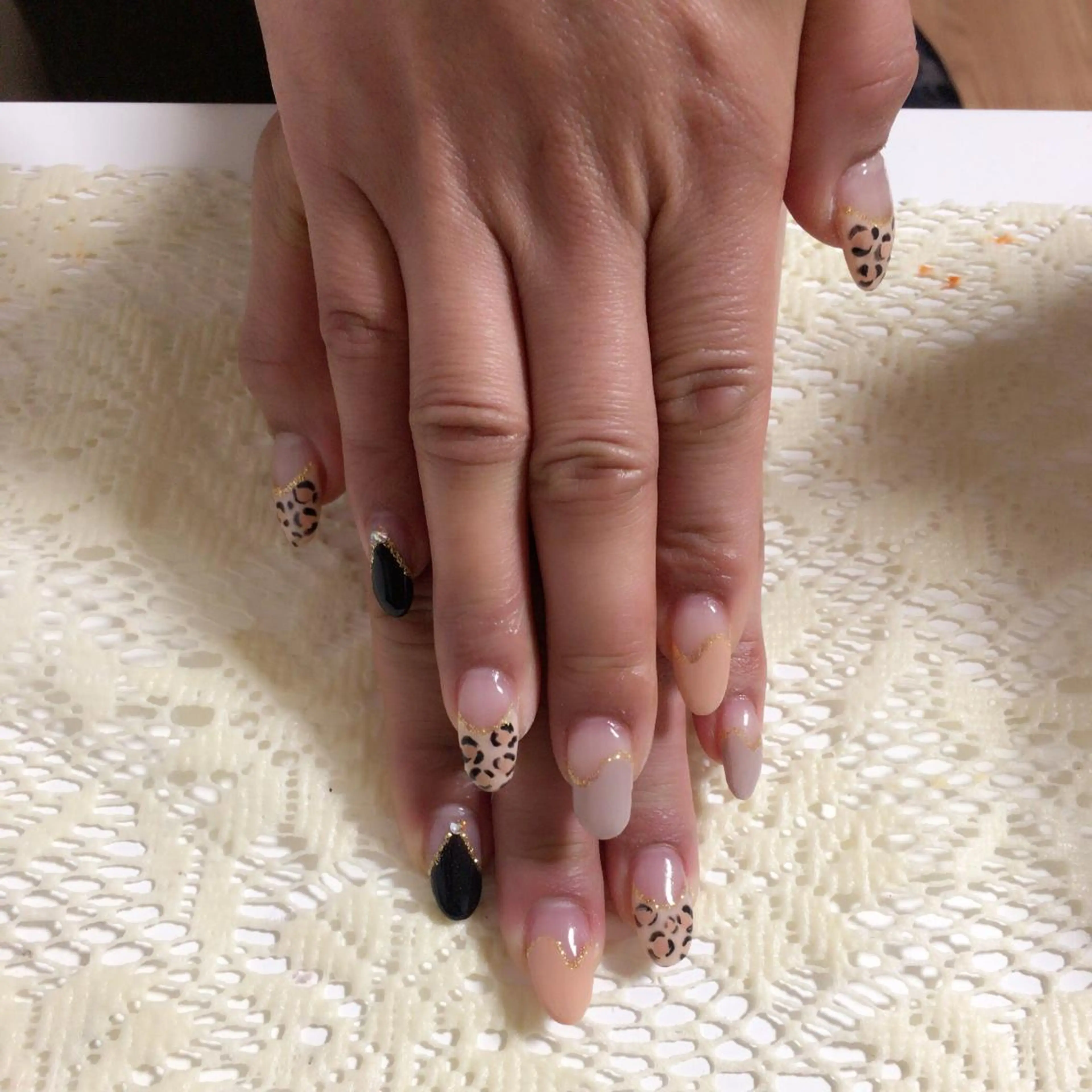 ネイル ジェルネイル 藤 あやのネイルデザイン