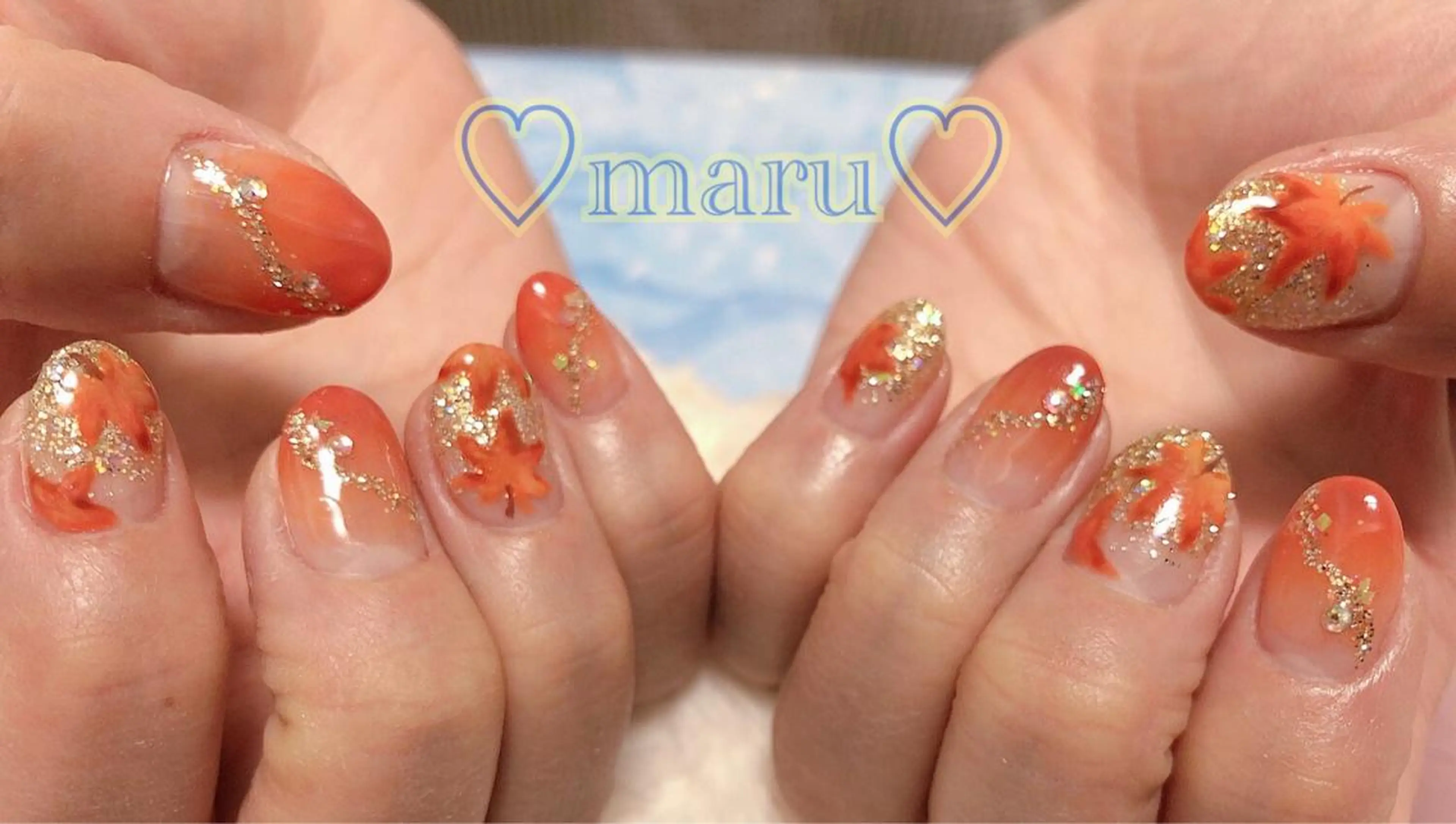 ネイル ハンドネイル フットネイル まるみ ♡のネイルデザイン