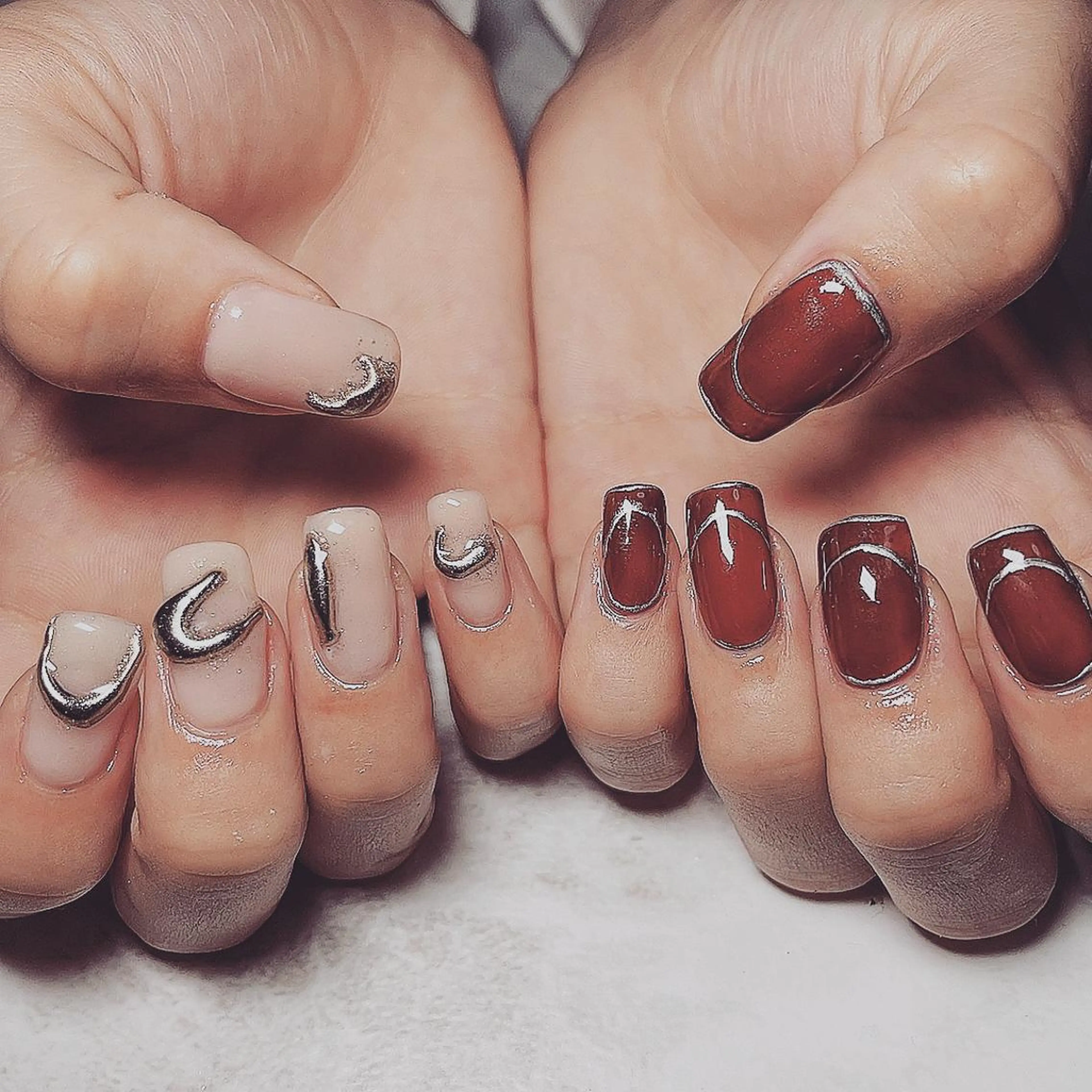 ネイル 知花 梨花のネイルデザイン