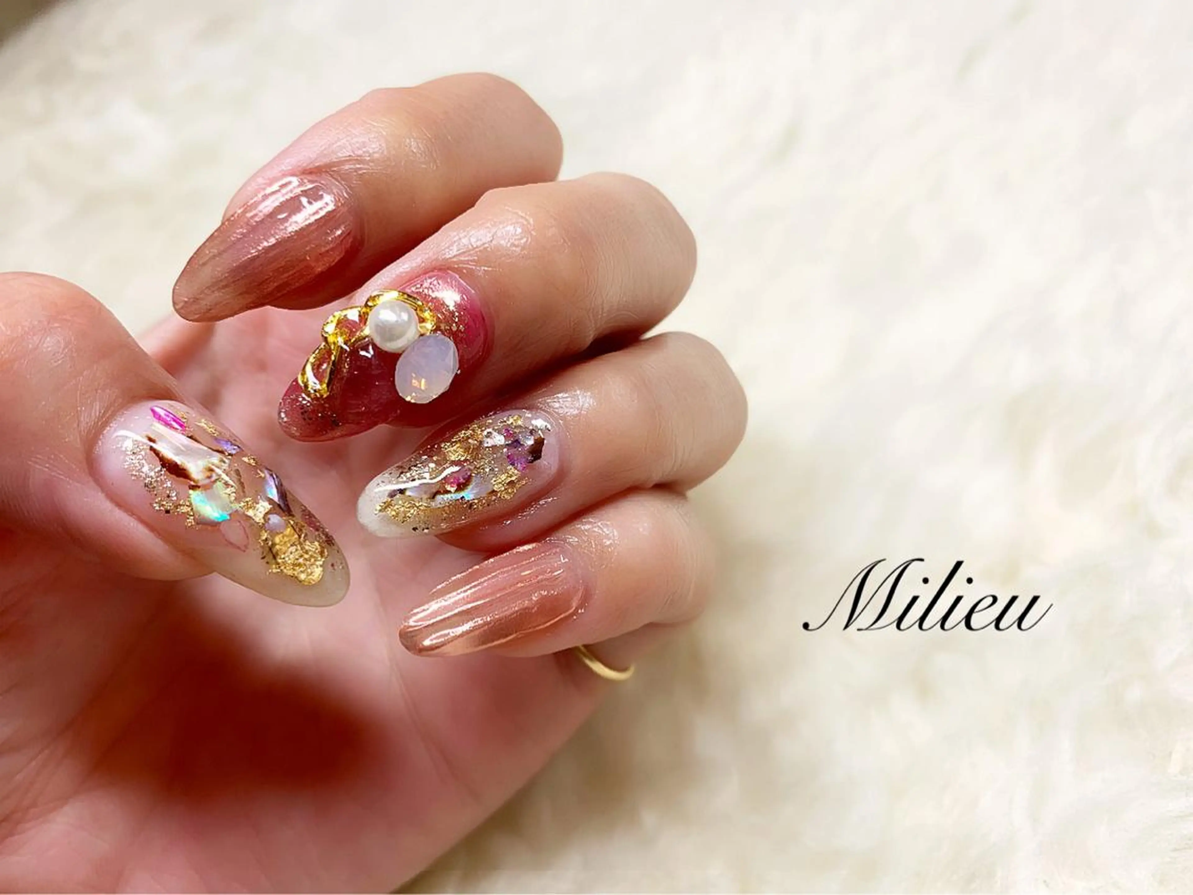 ネイル ハンドネイル 吉澤 圭のネイルデザイン