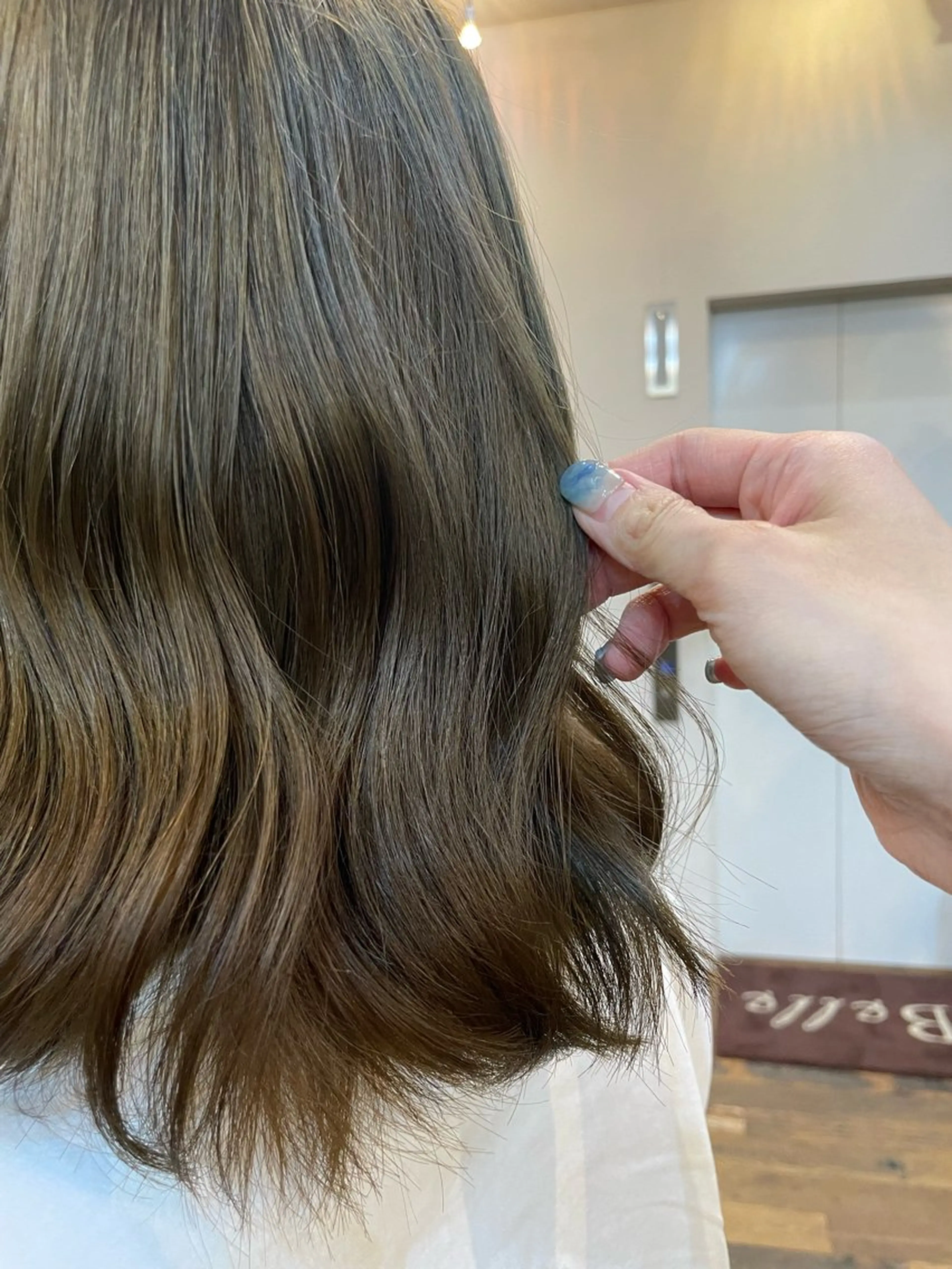 ミディアム 似合わせカット‪// 鶴我万唯華のヘアスタイル