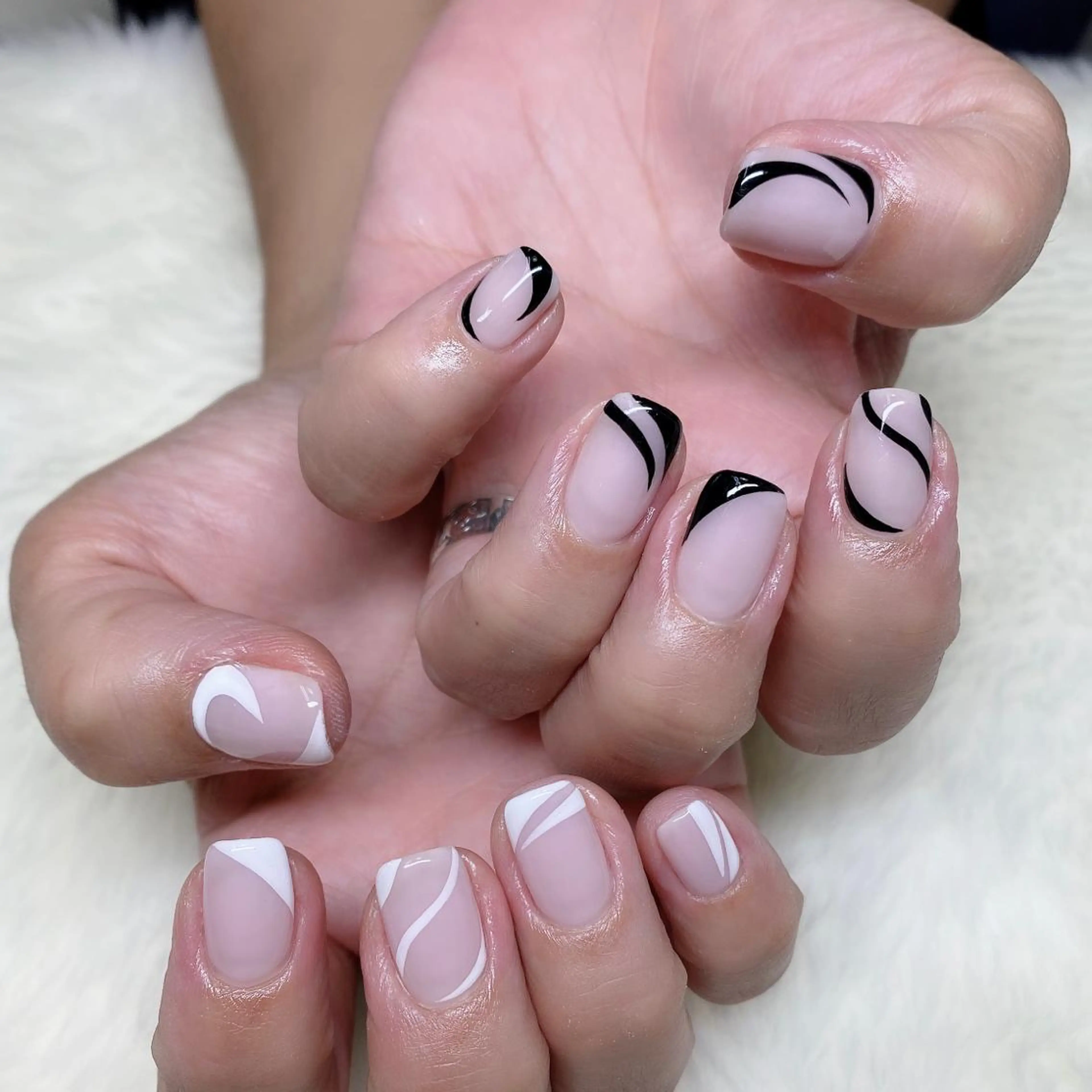 ネイル アートネイル ジェルネイル ニュアンスネイル パラジェル NAIL by STARry 川口のネイルデザイン