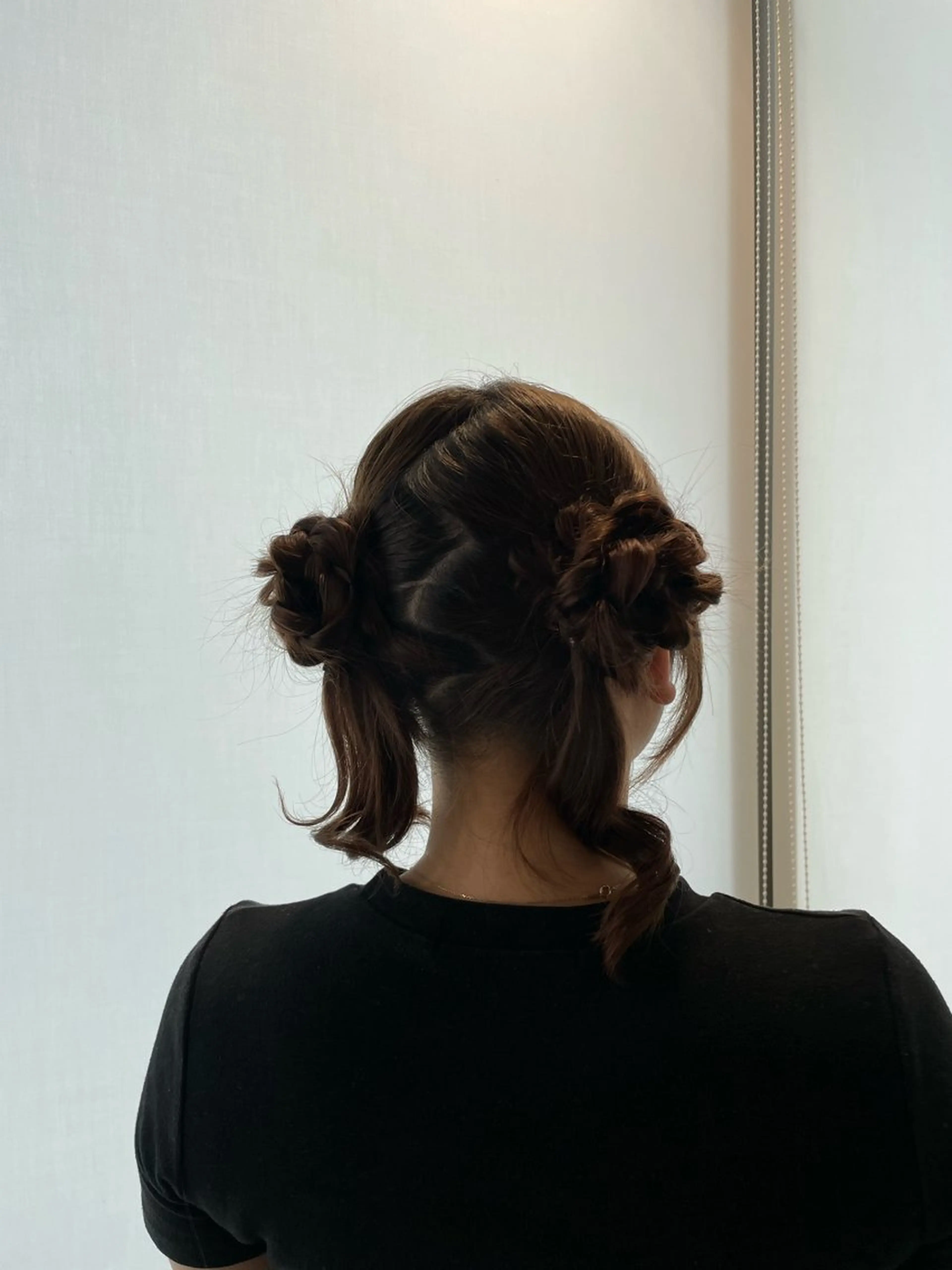 ロング ヘアセット 艶カラー/アレンジ/ はまぐちうみのヘアスタイル