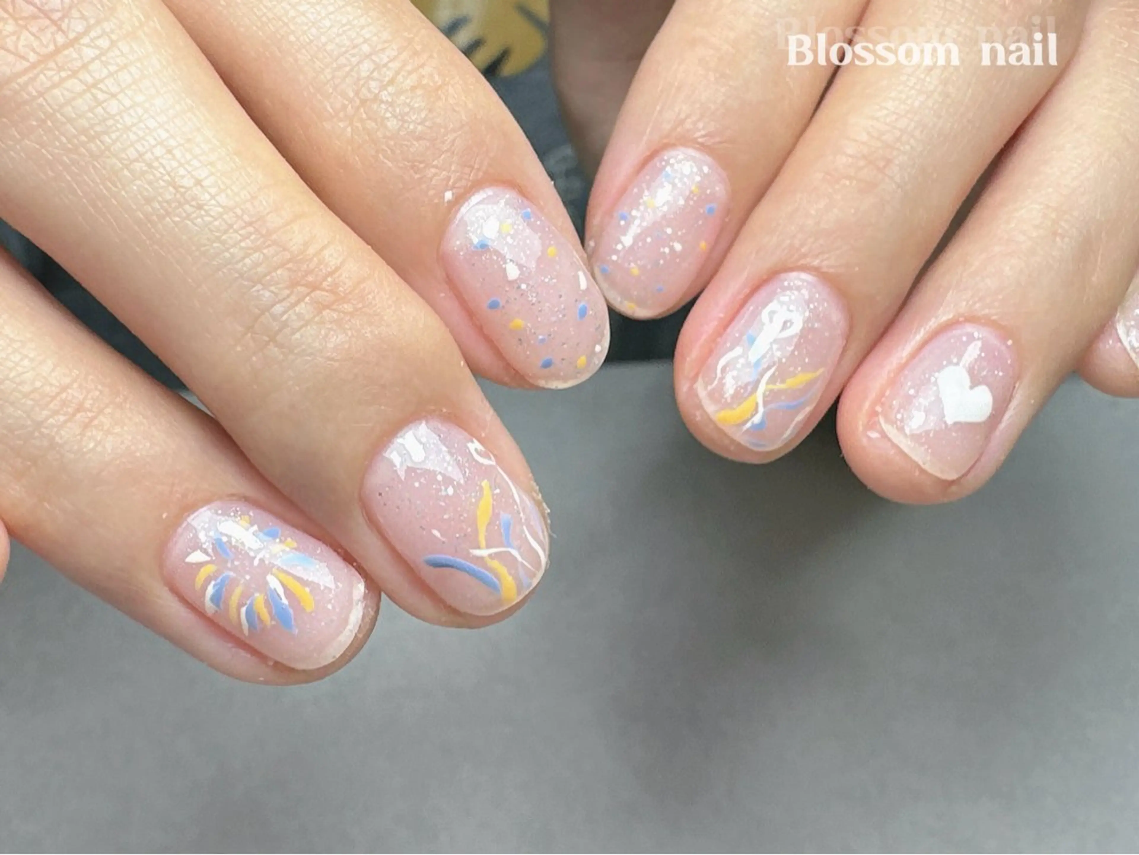 ネイル Blossom  nail所属・A yuのネイルデザイン