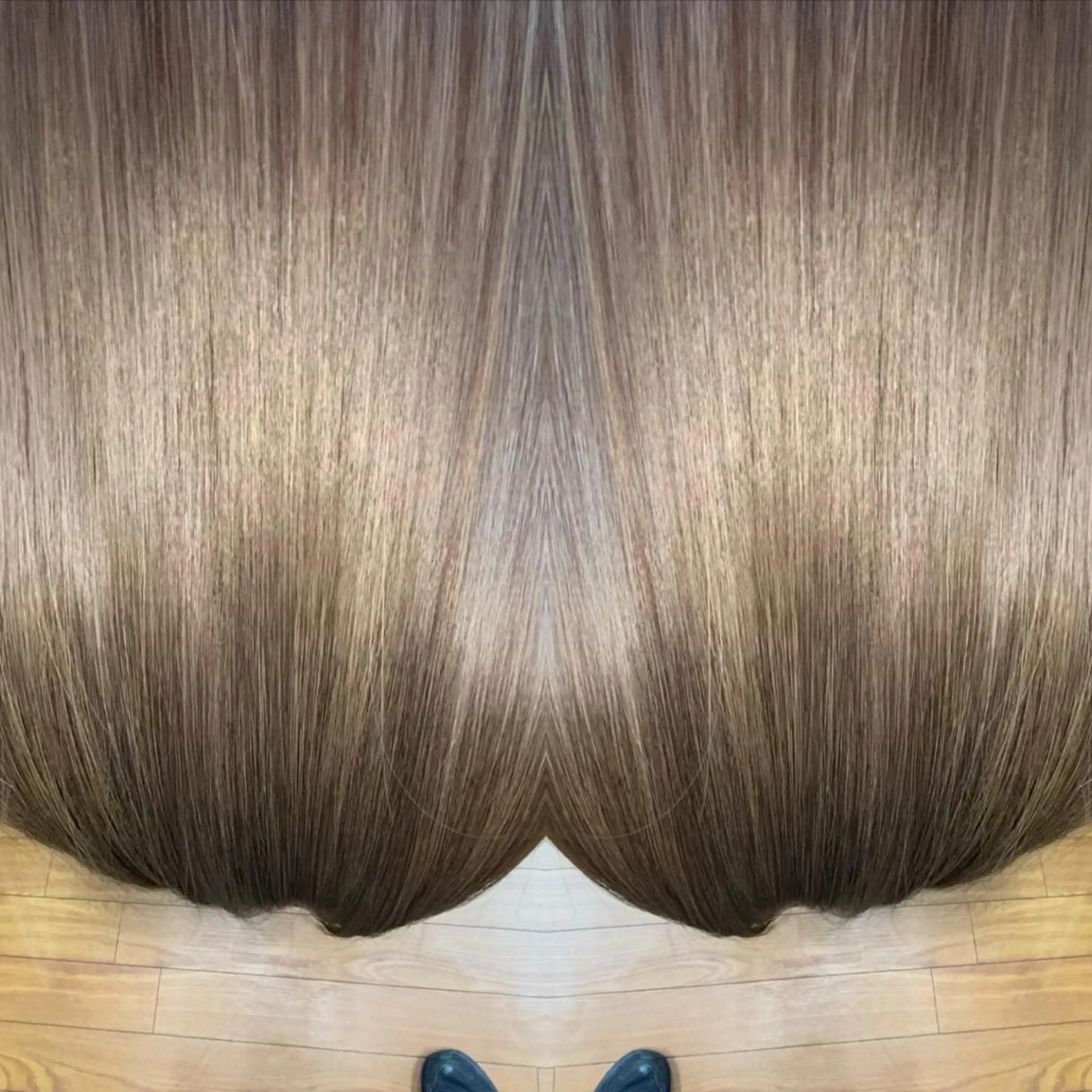 カット＋ダブルカラー＋次世代型髪質改善の写真