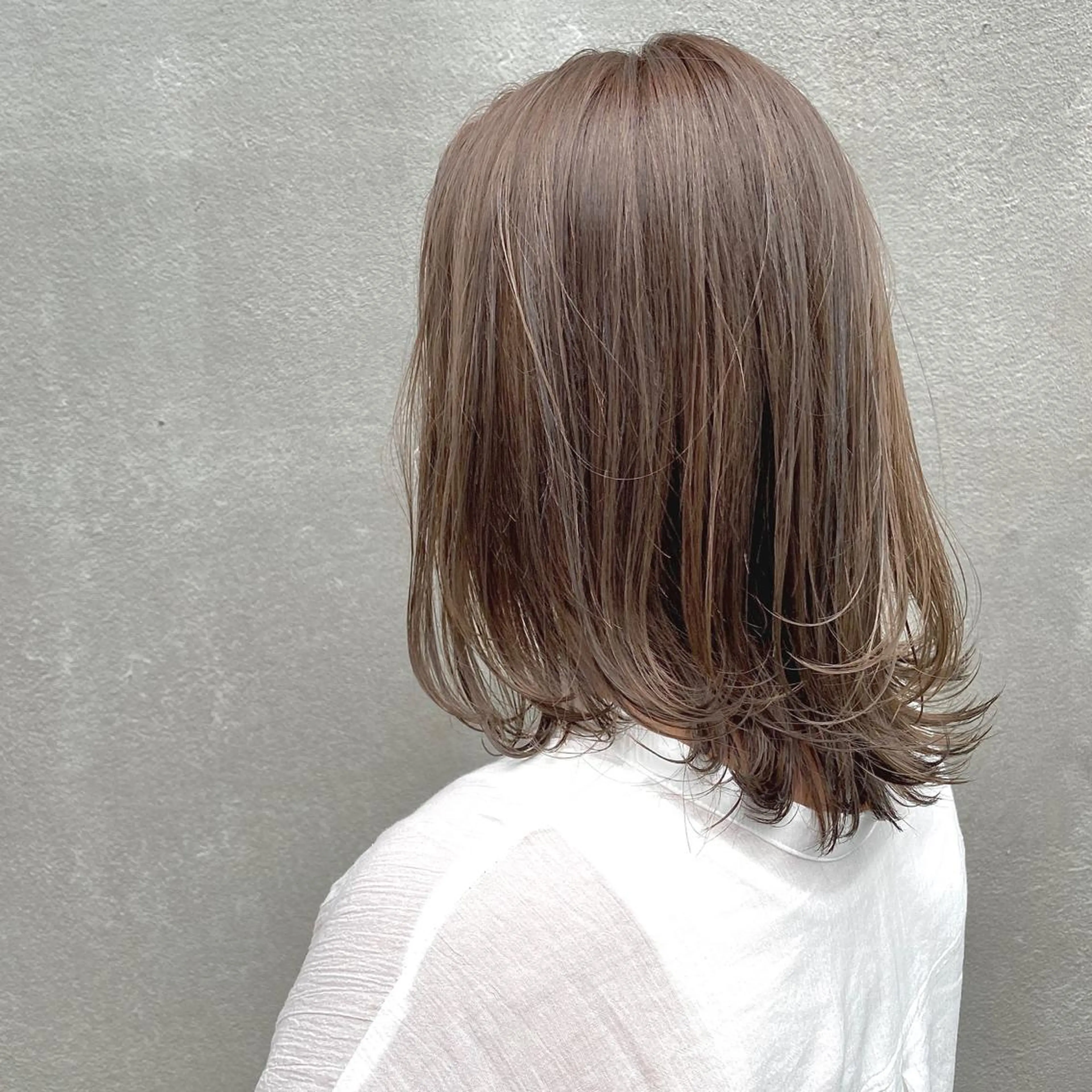 ミディアム カラー ヘアアレンジ カット ヘアカラー トリートメント ヘッドスパ 【ダメージレス施術】 【透明感】北村 拓也のヘアスタイル