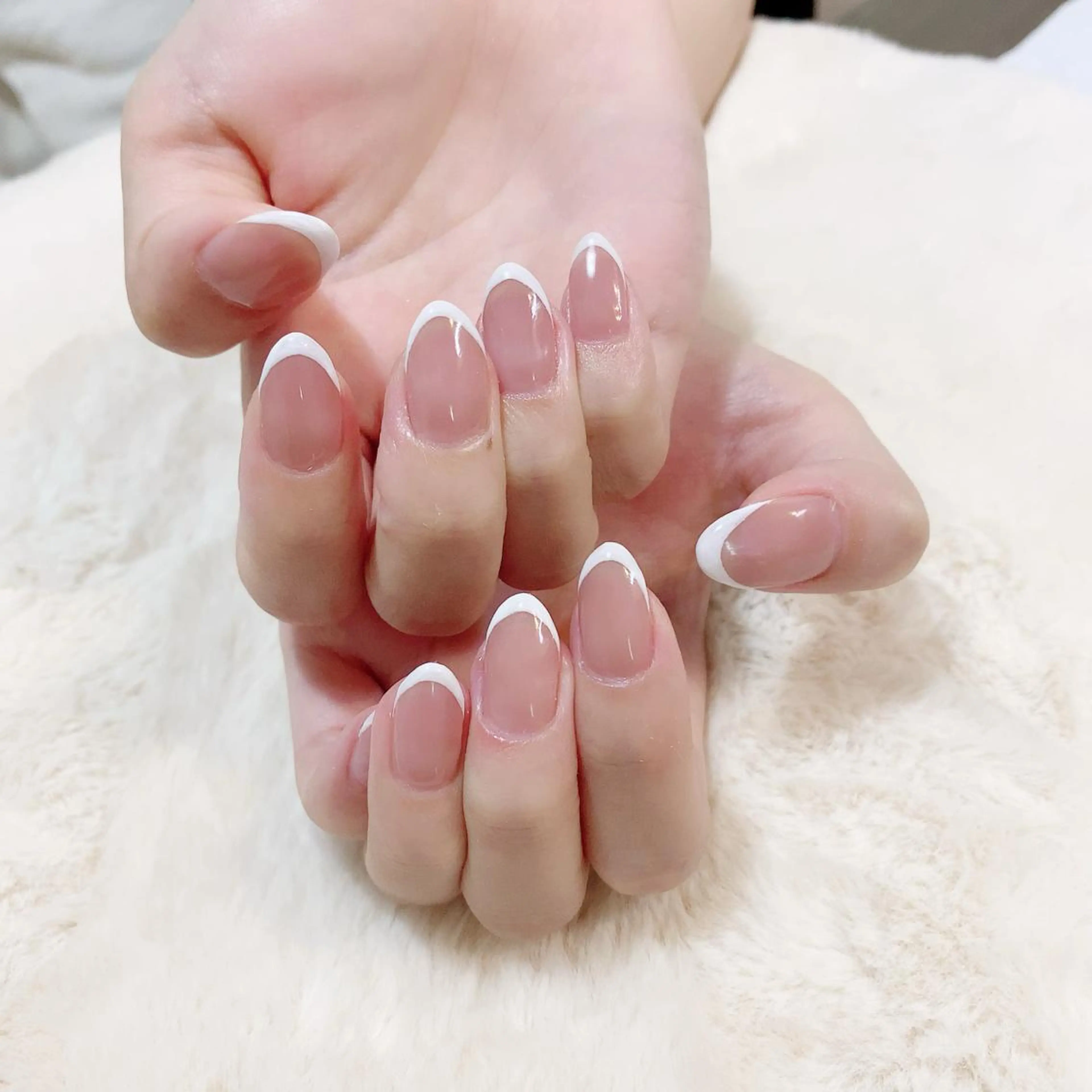 ネイル フレンチネイル YAS 青柳 安代のネイルデザイン