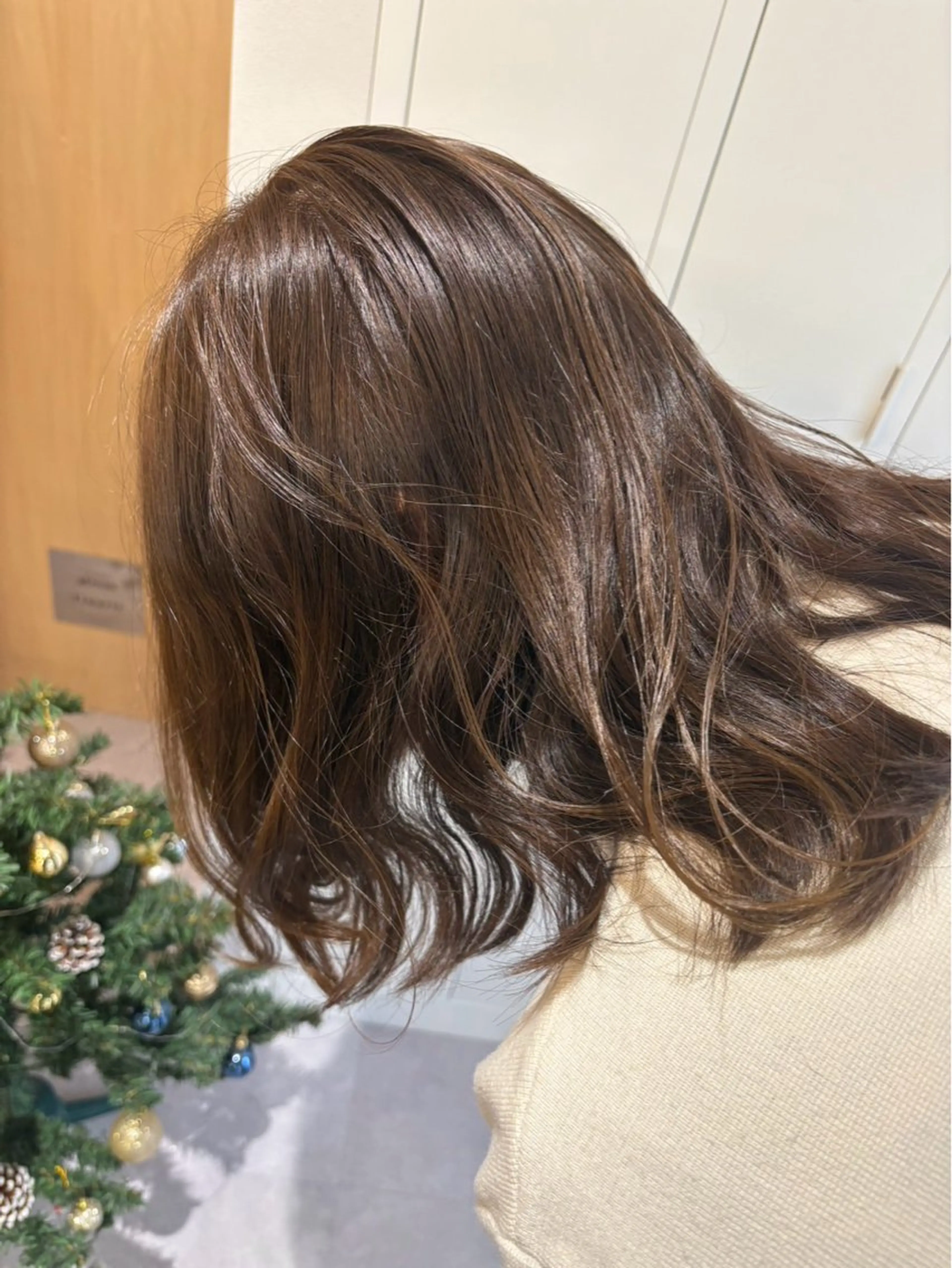 柔らかいオリーブベージュ🫒の写真