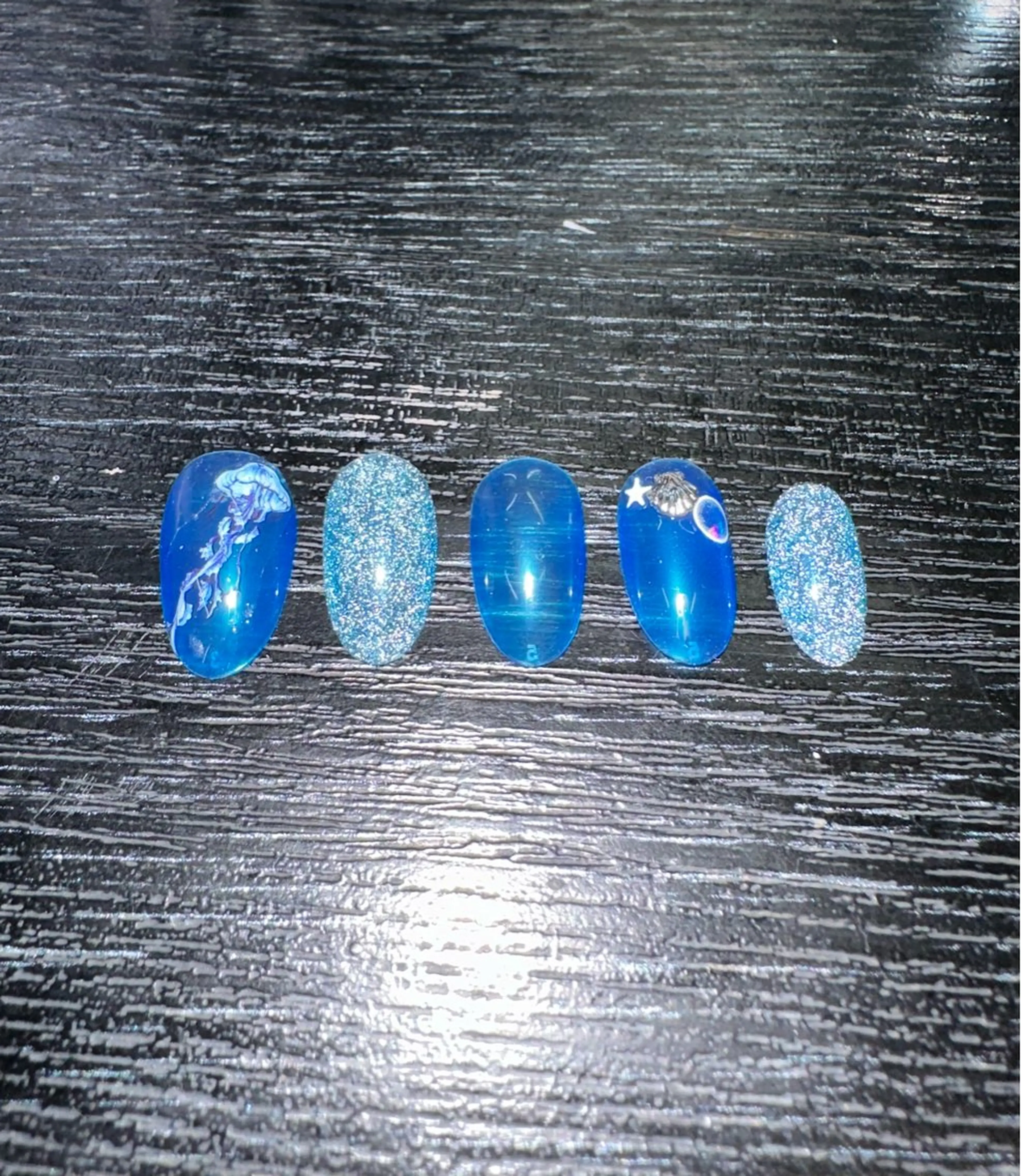 ネイル フラッシュネイル 夏ネイル M Hのその他イメージ