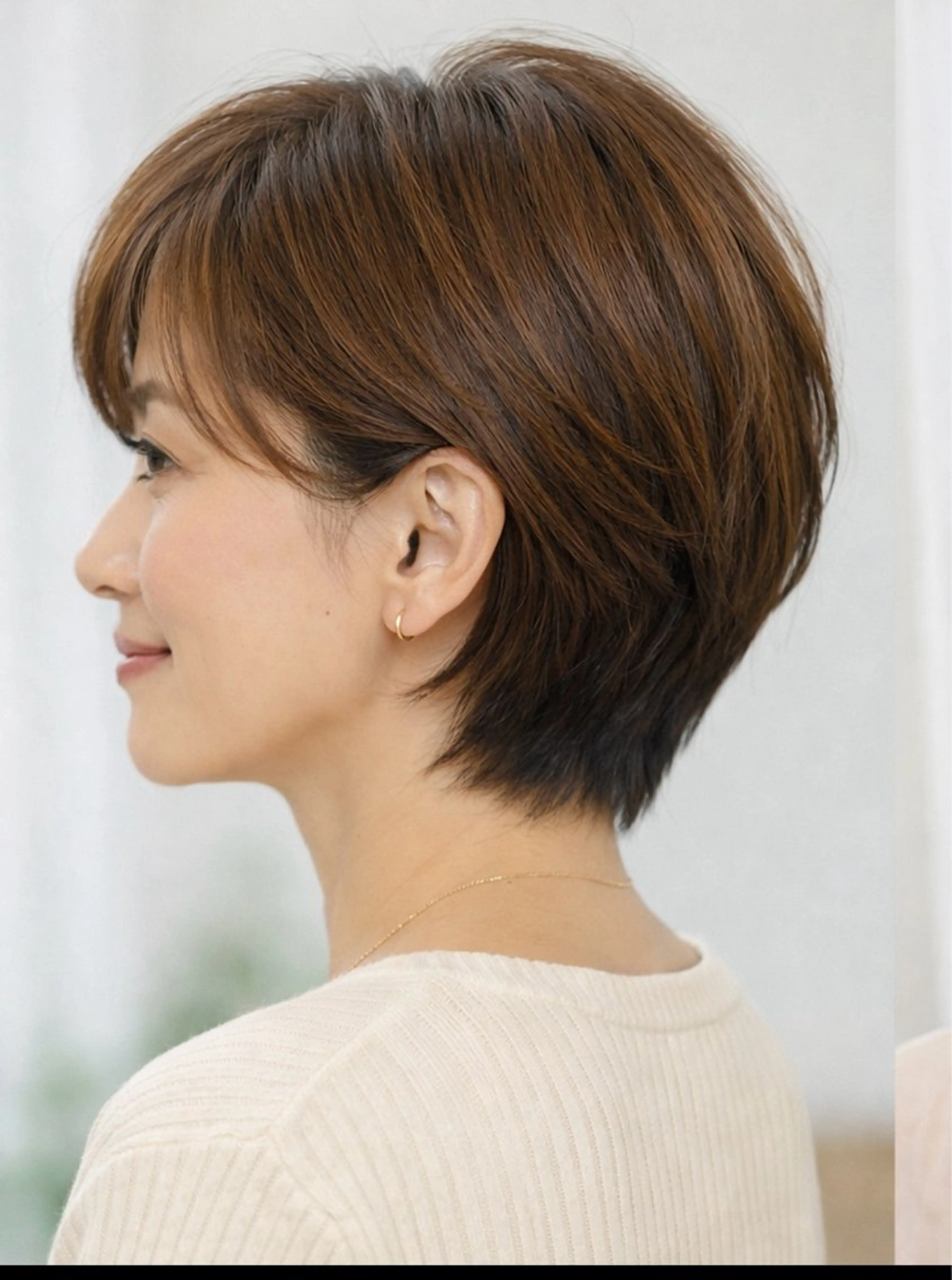 ショート カラー La Ruelle yoko🐈髪質改善のヘアスタイル