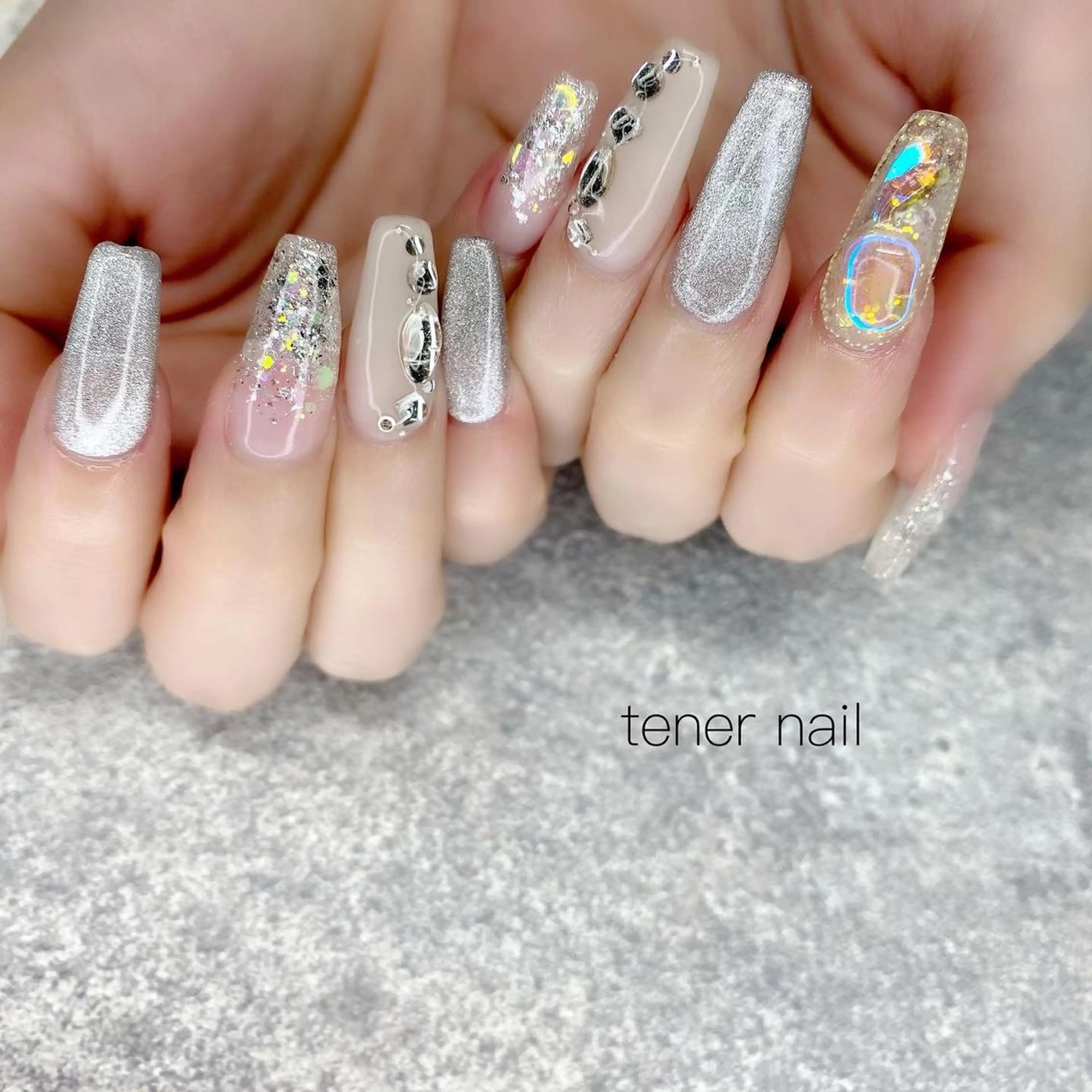 ネイル スカルプネイル tener  nail  テネルネイル所属・テネルネイル tener nailのネイルデザイン
