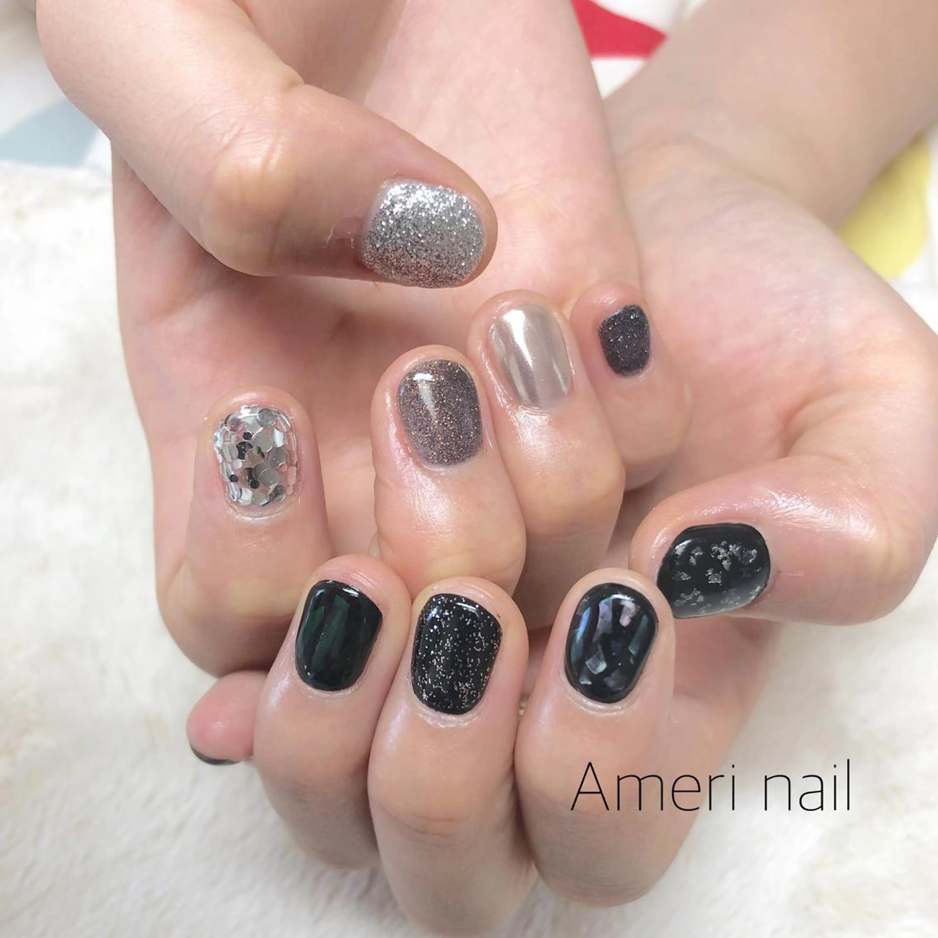 ネイル ハンドネイル Ameri nail /UKIのネイルデザイン