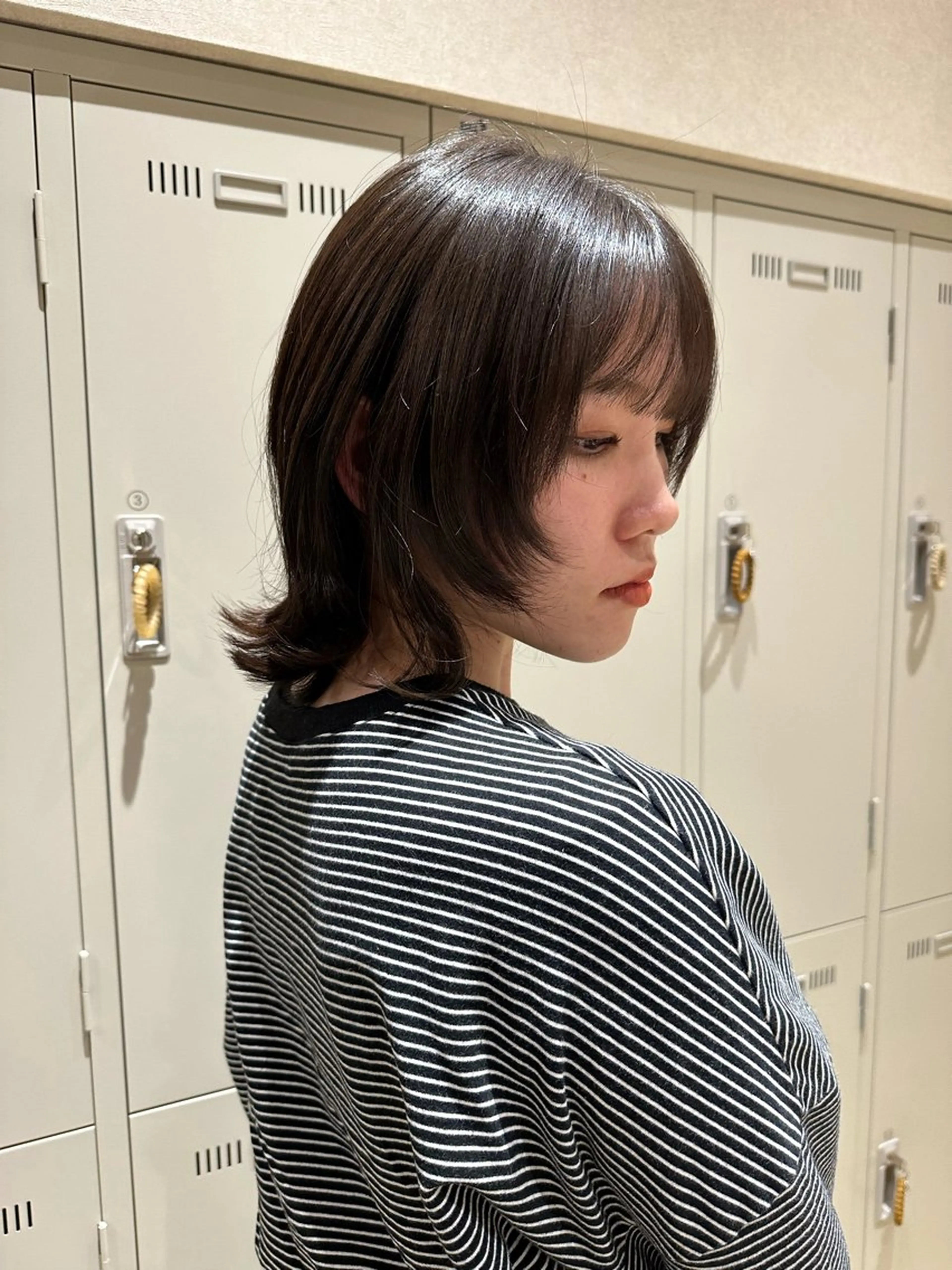 ミディアム GIEN 西宮ガーデンズプラス所属・中尾 碧斗のヘアスタイル