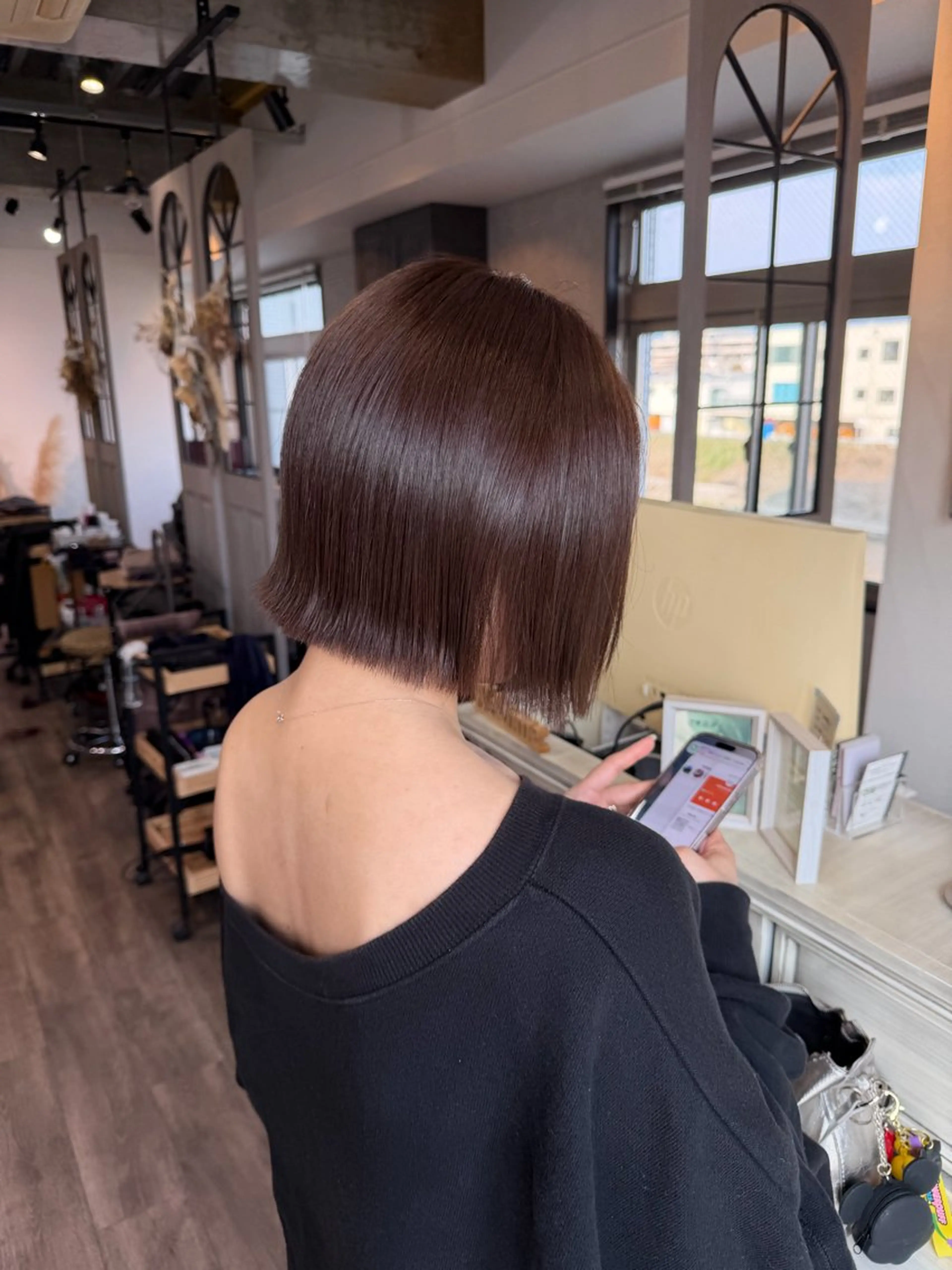 ショート カラー カット ヘアカラー Felice Erikaのヘアスタイル