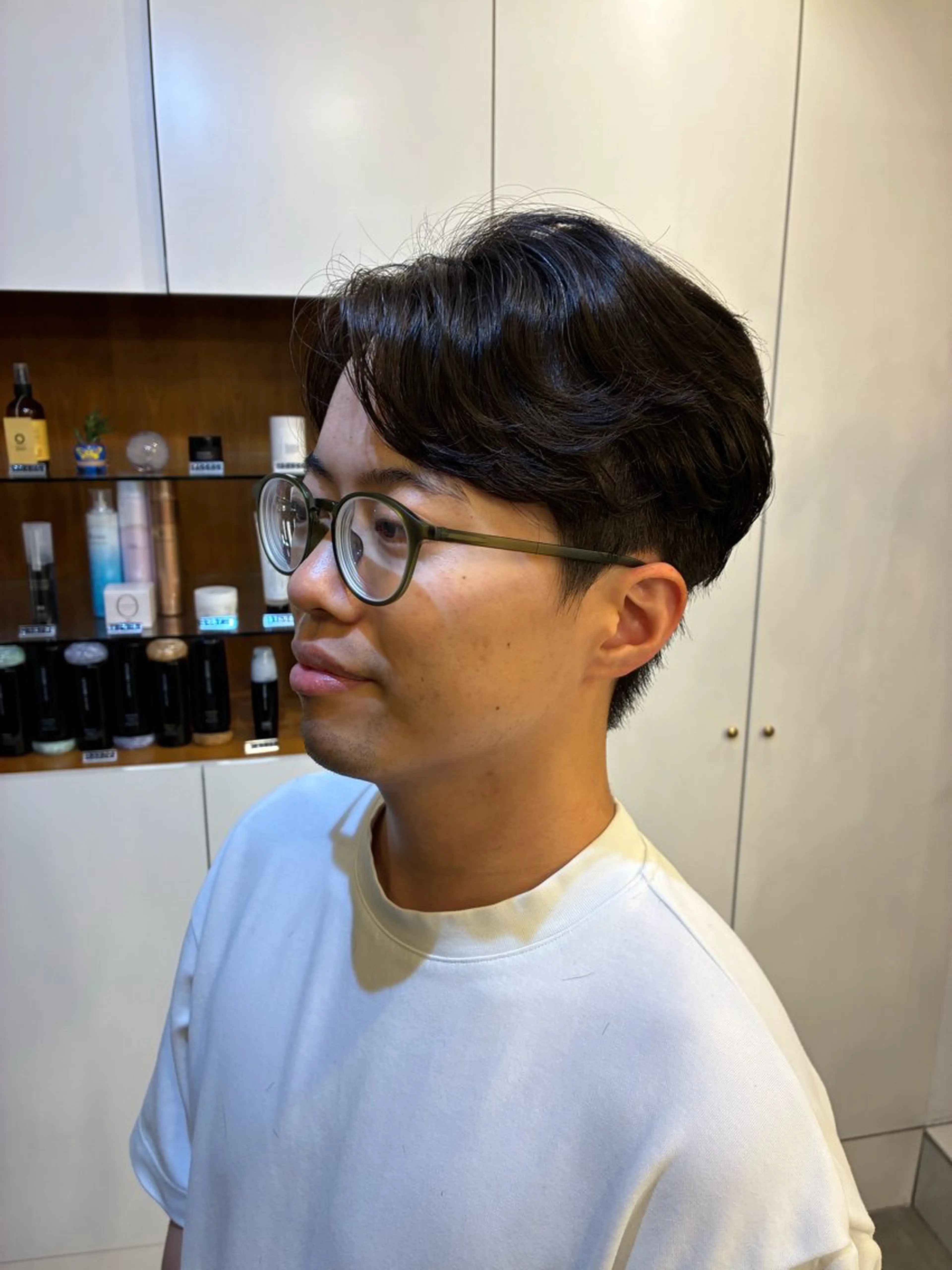 パーマ メンズ メンズパーマ ニュアンスパーマ カット パーマ aen parlor所属・💐レイヤー/暖色 /りゅーき💐のヘアスタイル