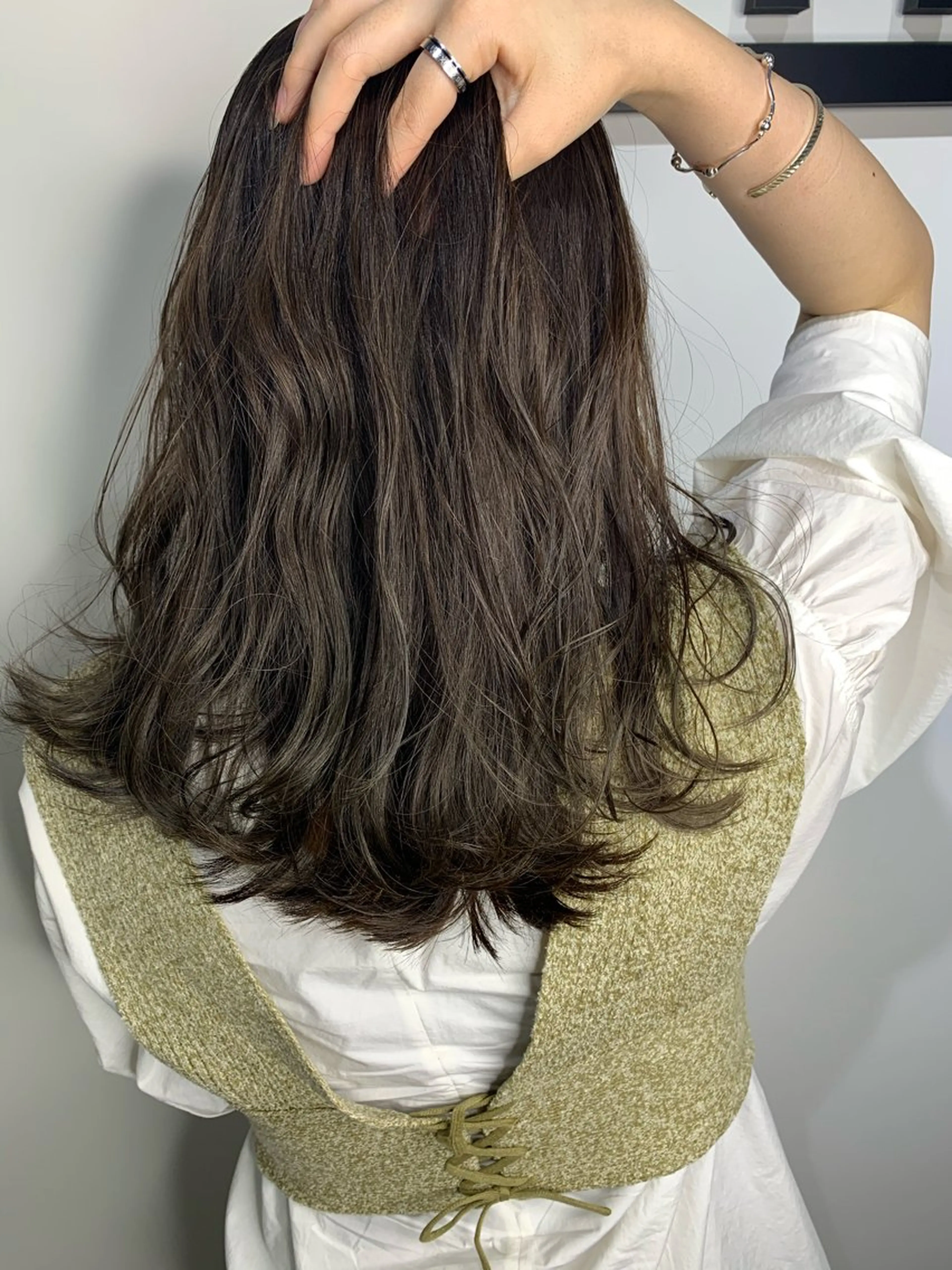 【✨髪の毛をダメージさせたくないけど可愛くなりたい方必見✨】カット＋ブリーチなしダブルカラー＋トリートメント付きの写真