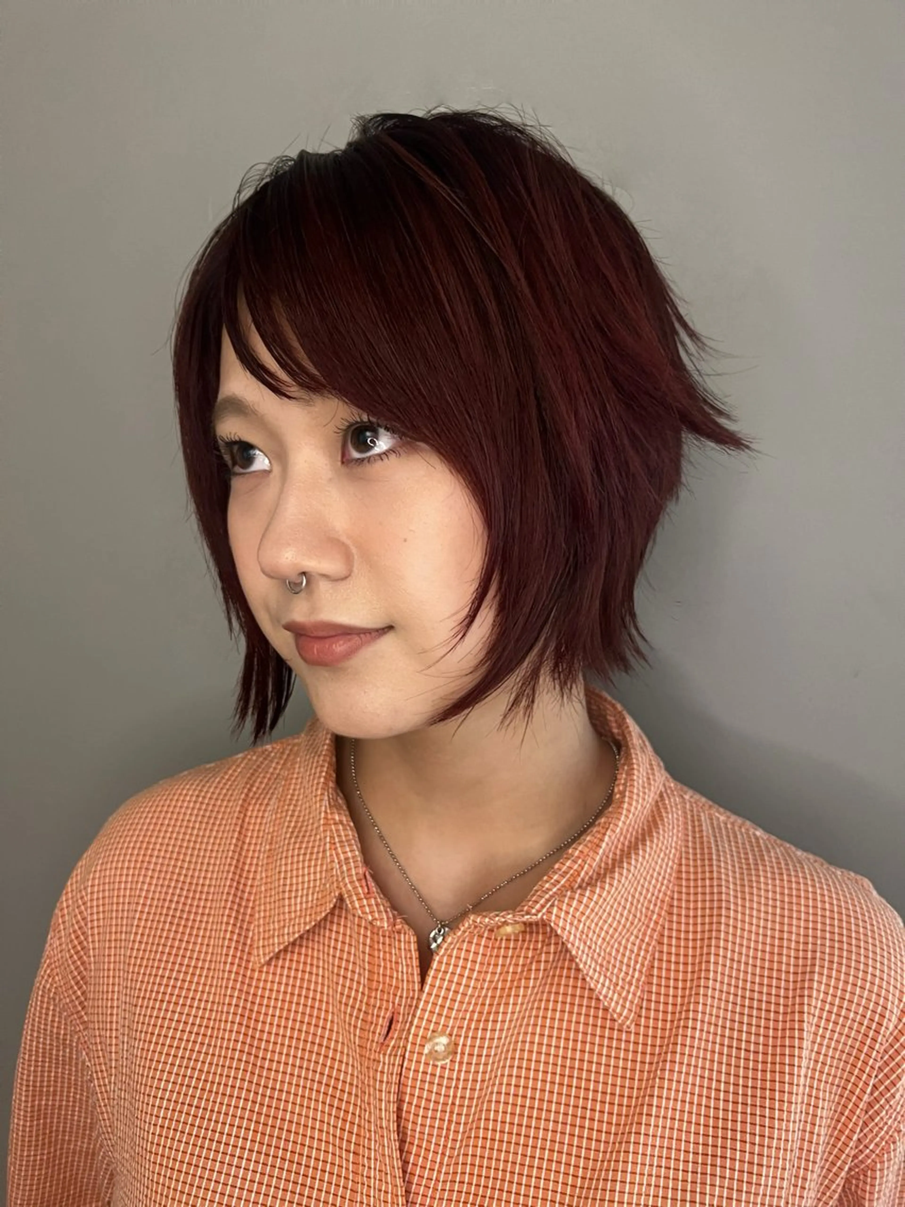 ショート カラー カット ヘアカラー haco＋所属・圧倒的デザイン力 店長🎨RENAのヘアスタイル