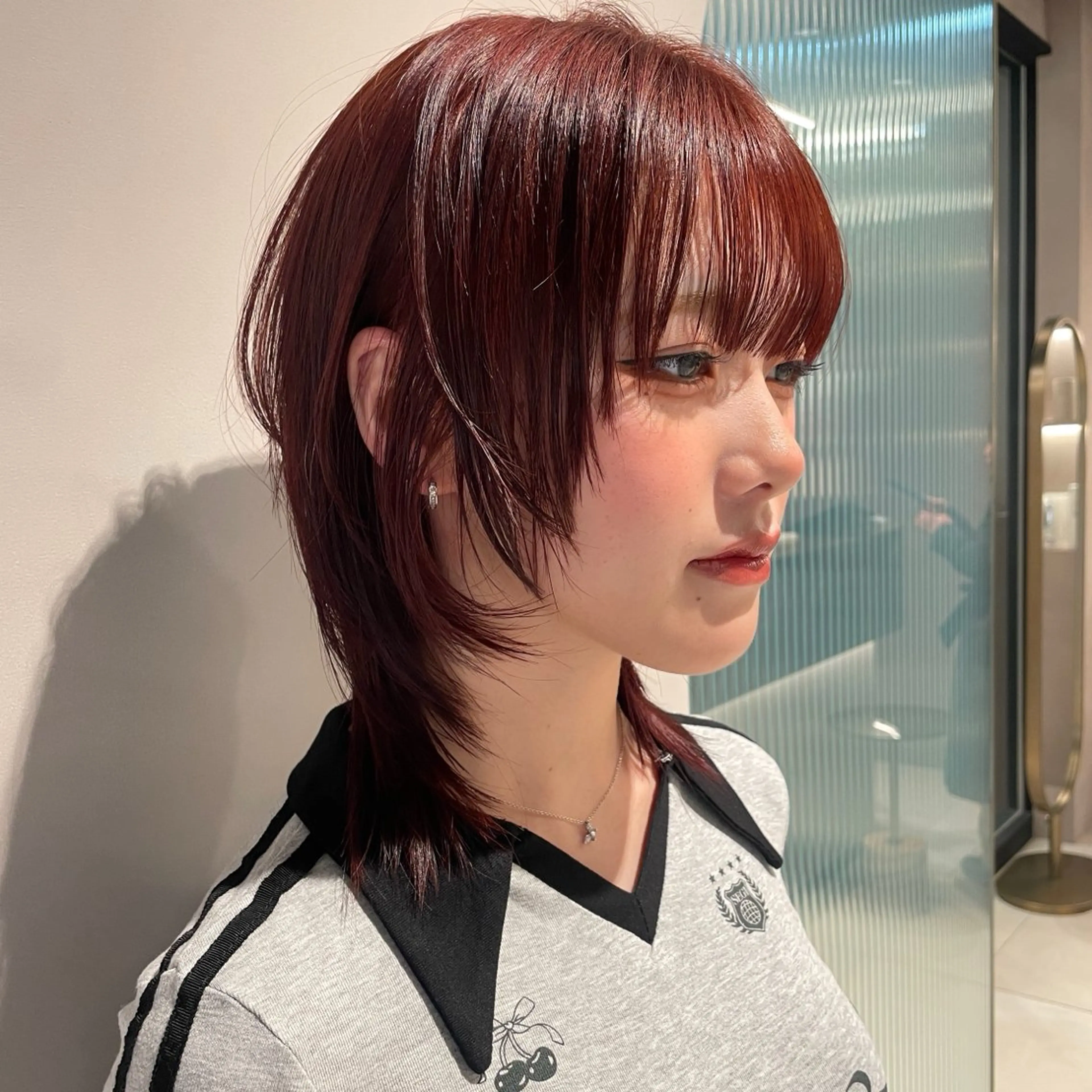 ミディアム カラー ブリーチ ブリーチなしカラー カット ヘアカラー トリートメント Henrietta(吉祥寺)所属・Rinka‪☀️ /Henriettaのヘアスタイル