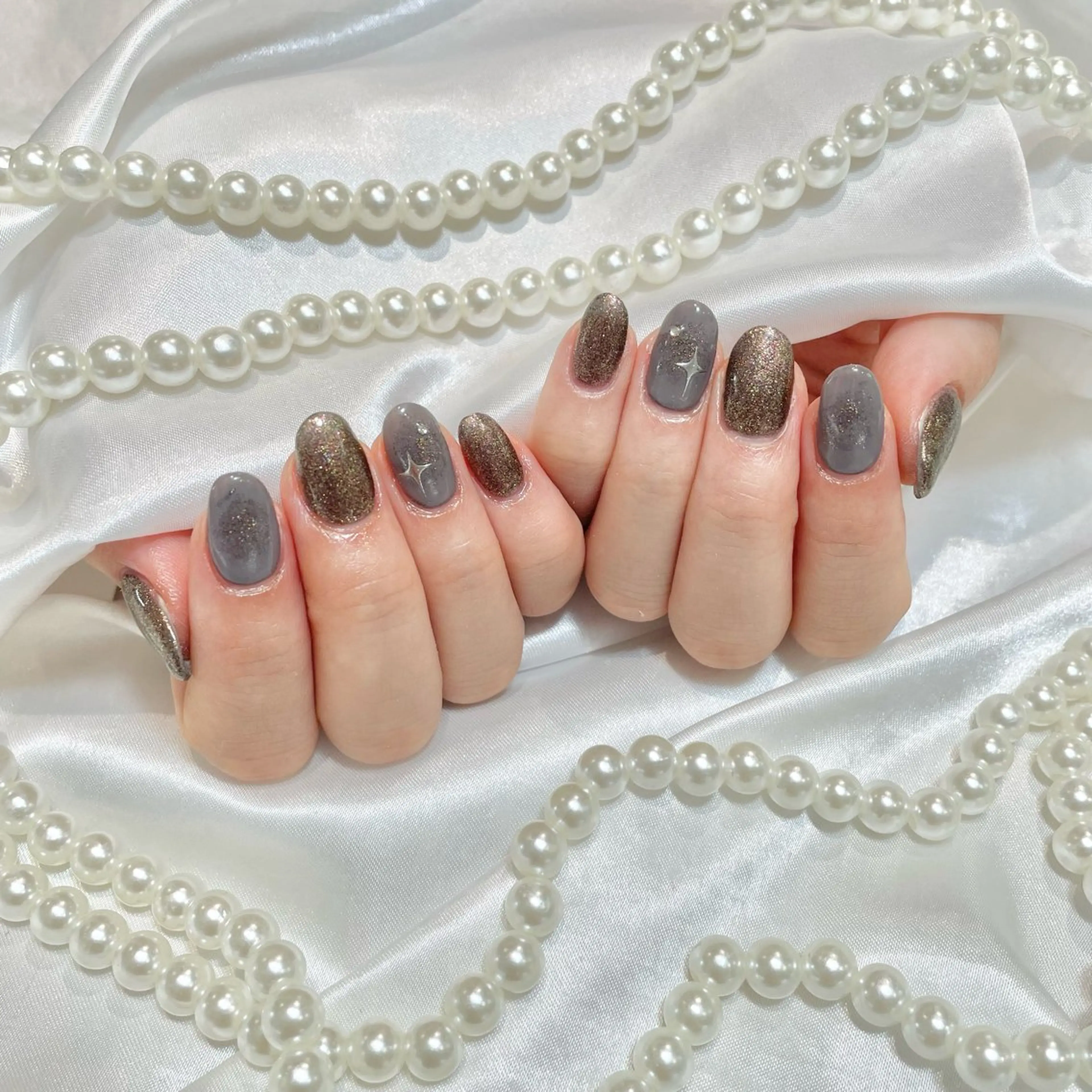 ネイル ハンドネイル WISTERIA midoriのネイルデザイン