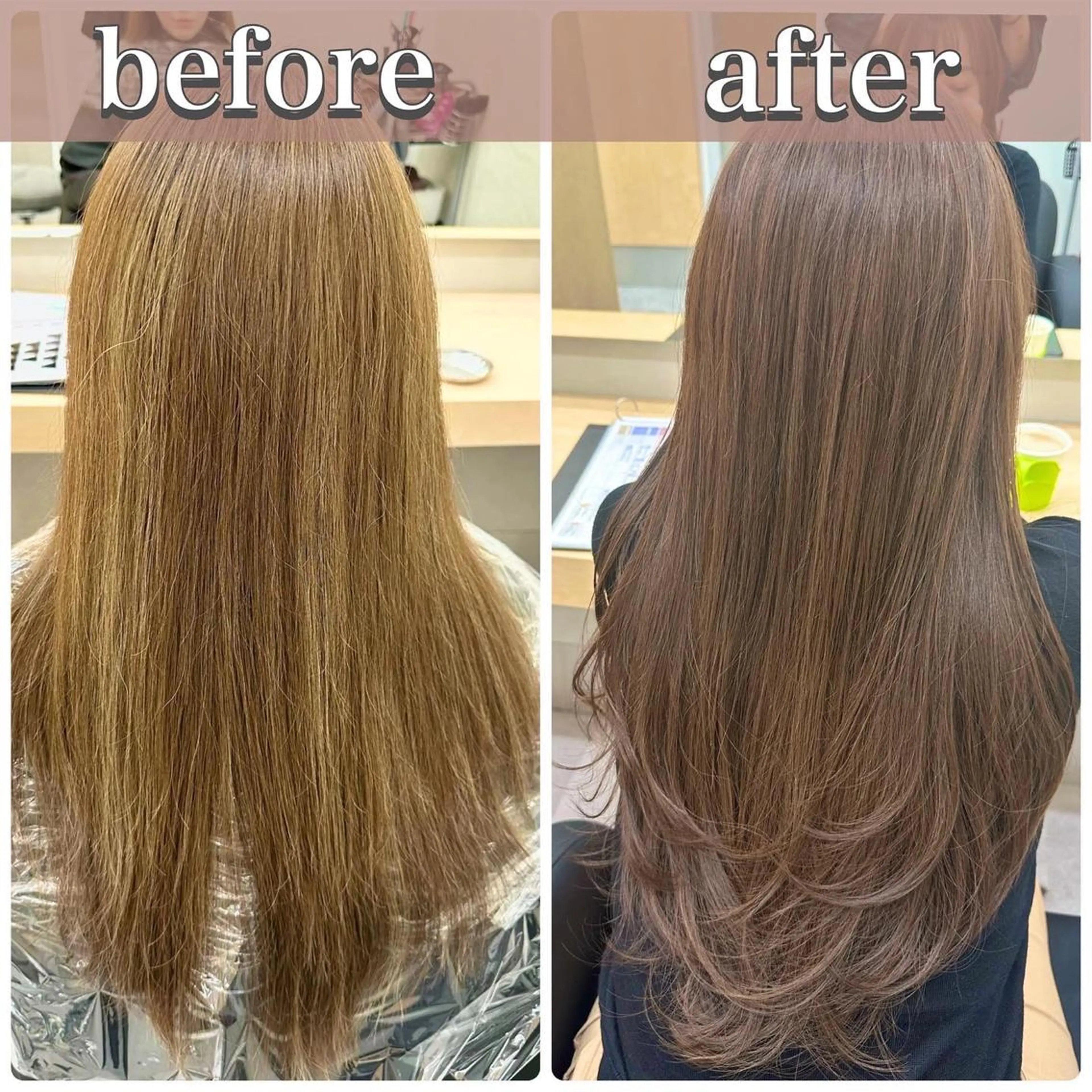 ロング カラー ヘアアレンジ カット ヘアカラー モテ髪💛美髪矯正 ✨艶髪特化🫧山根のヘアスタイル