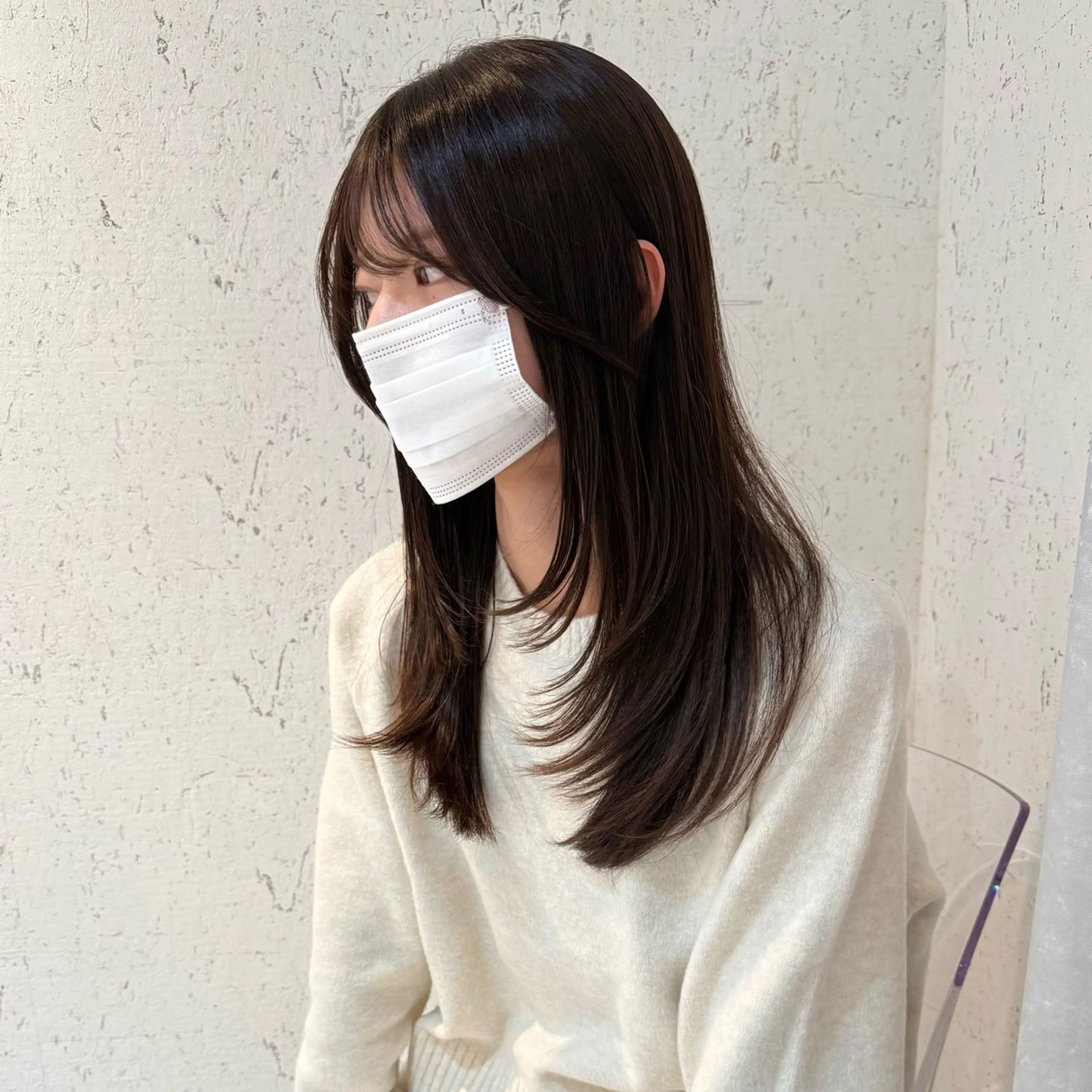 ロング カラー 似合わせカット カット ヘアカラー トリートメント mai / linoah˚✧のヘアスタイル