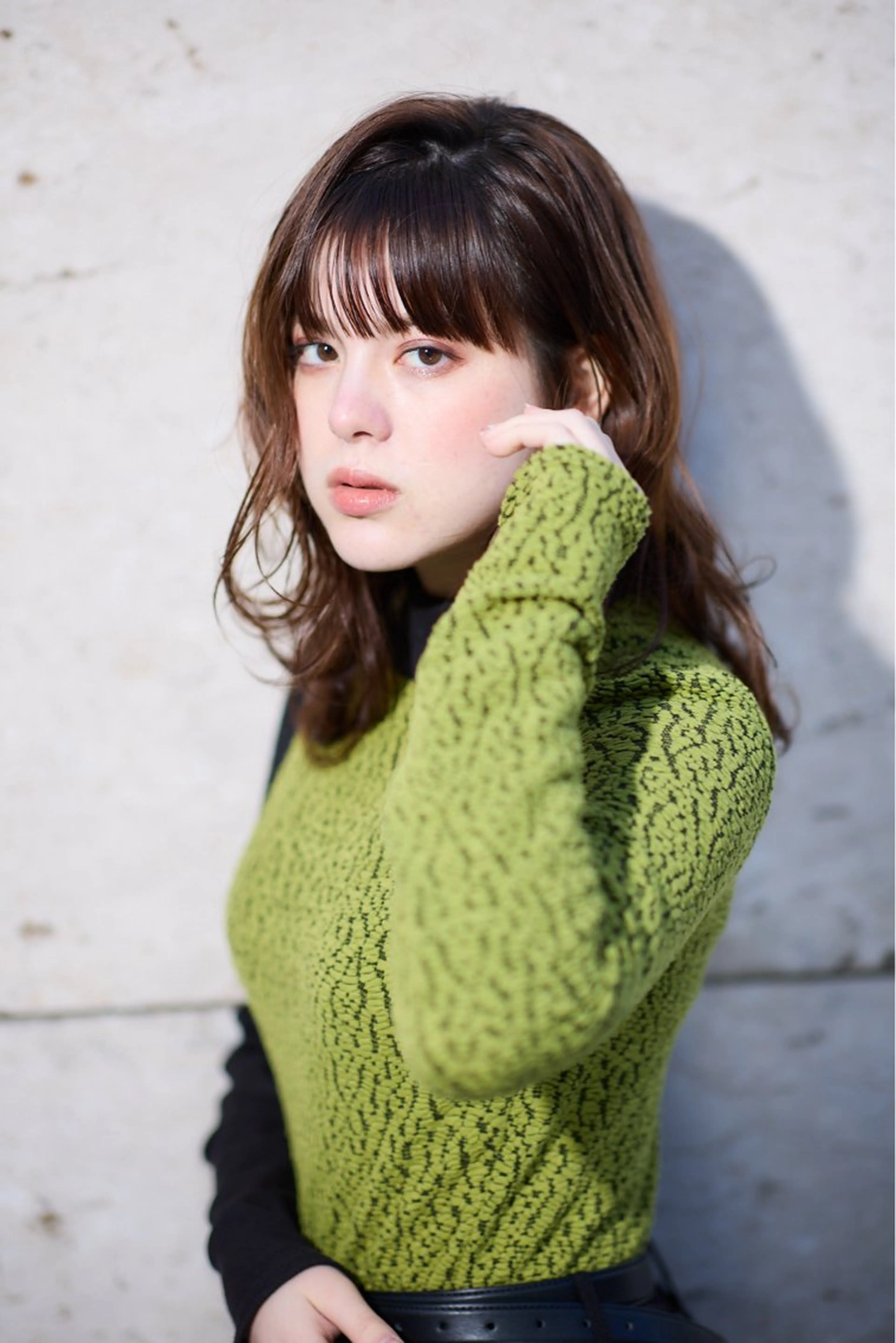 ミディアム カラー カット ヘアカラー 16〜18案内◎ 💐🤍理保のヘアスタイル