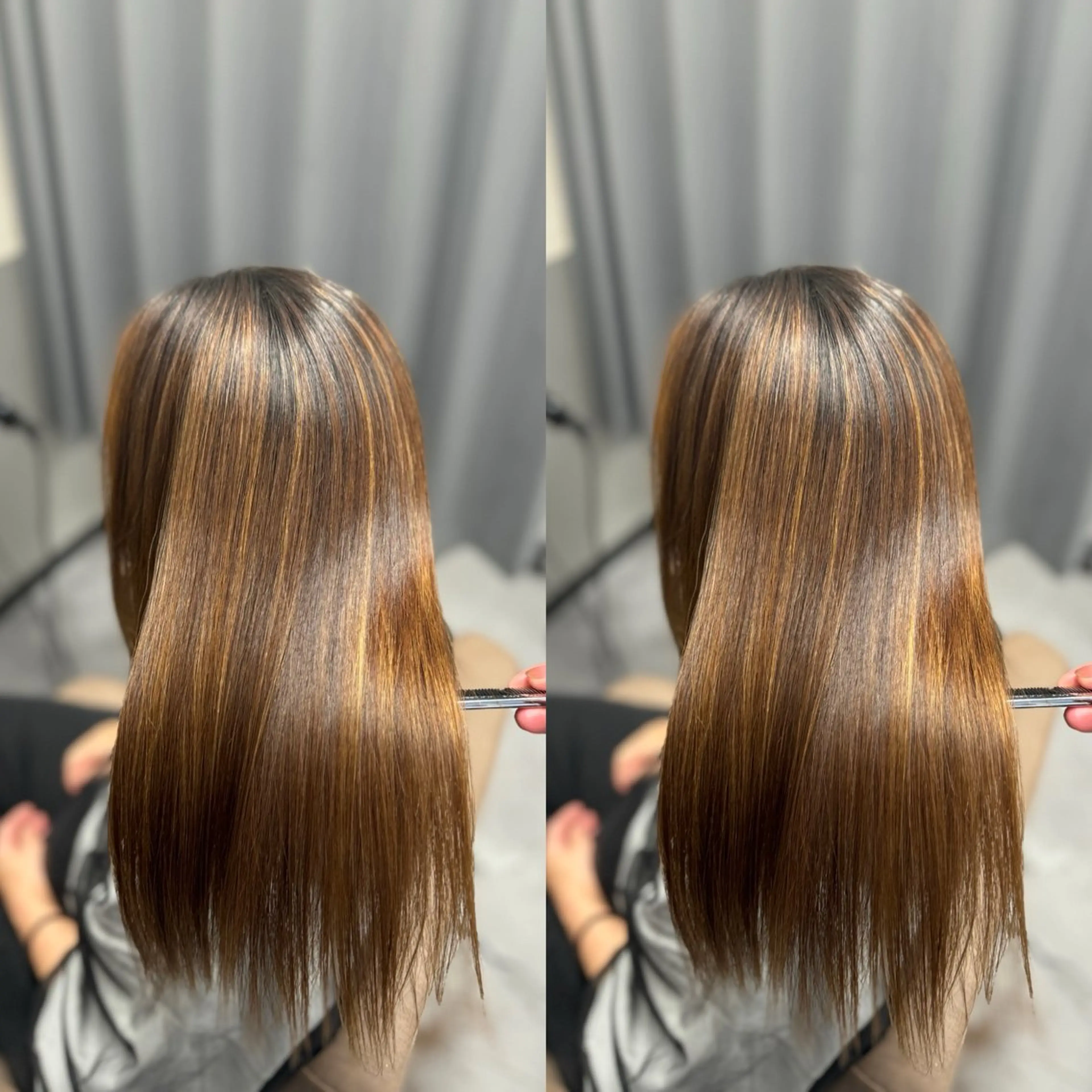 ロング 縮毛矯正 トリートメント TELAHAIR 副店長 YUTOのヘアスタイル