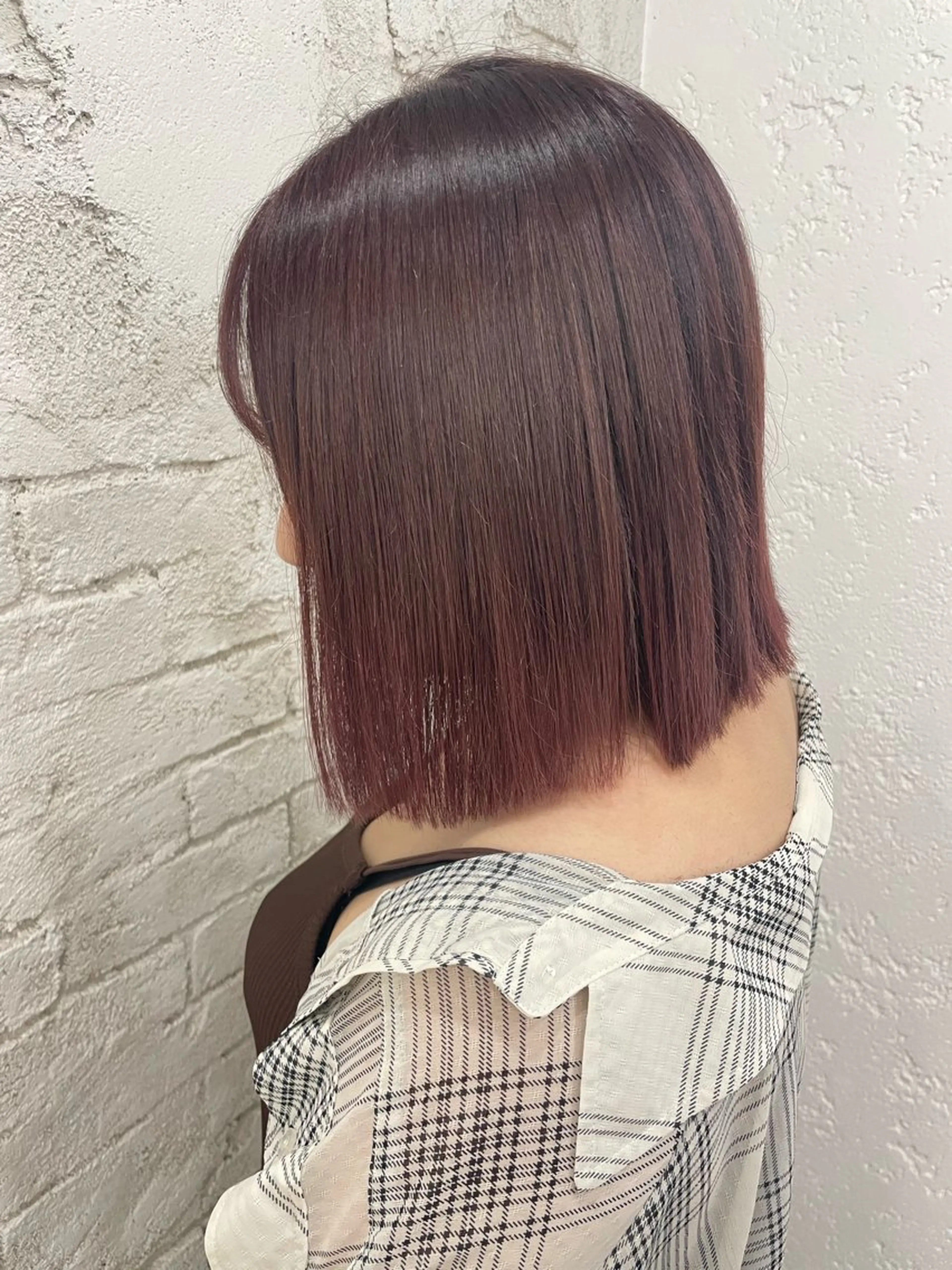 セミロング 🎀モテ髪ミルクティ ー🎀yasunaのヘアスタイル