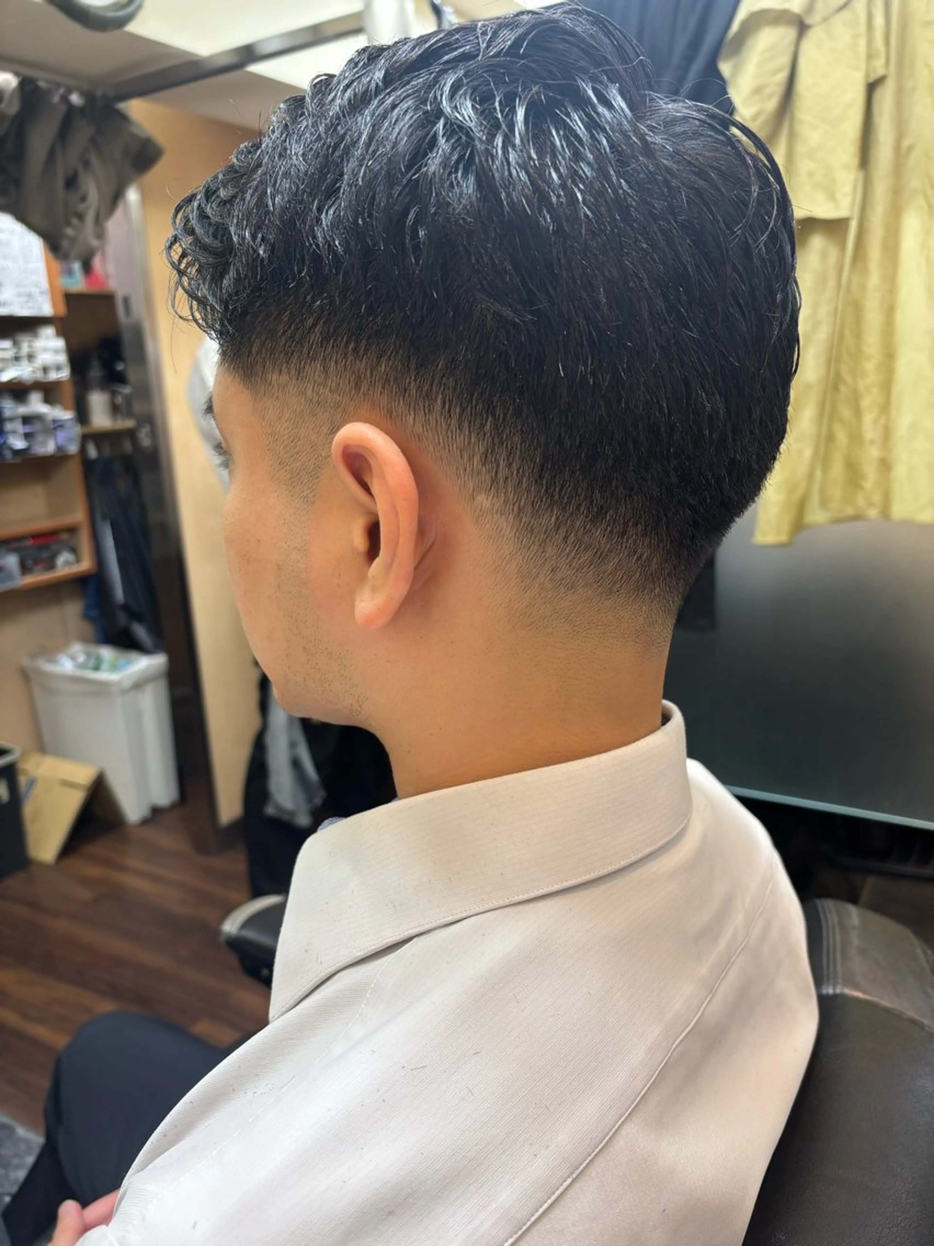 ショート メンズ フェードカット 刈り上げ ヒロ銀座プレミアムバーバーパレスホテル東京店所属・村上ひかり /メンズモデル募集のヘアスタイル