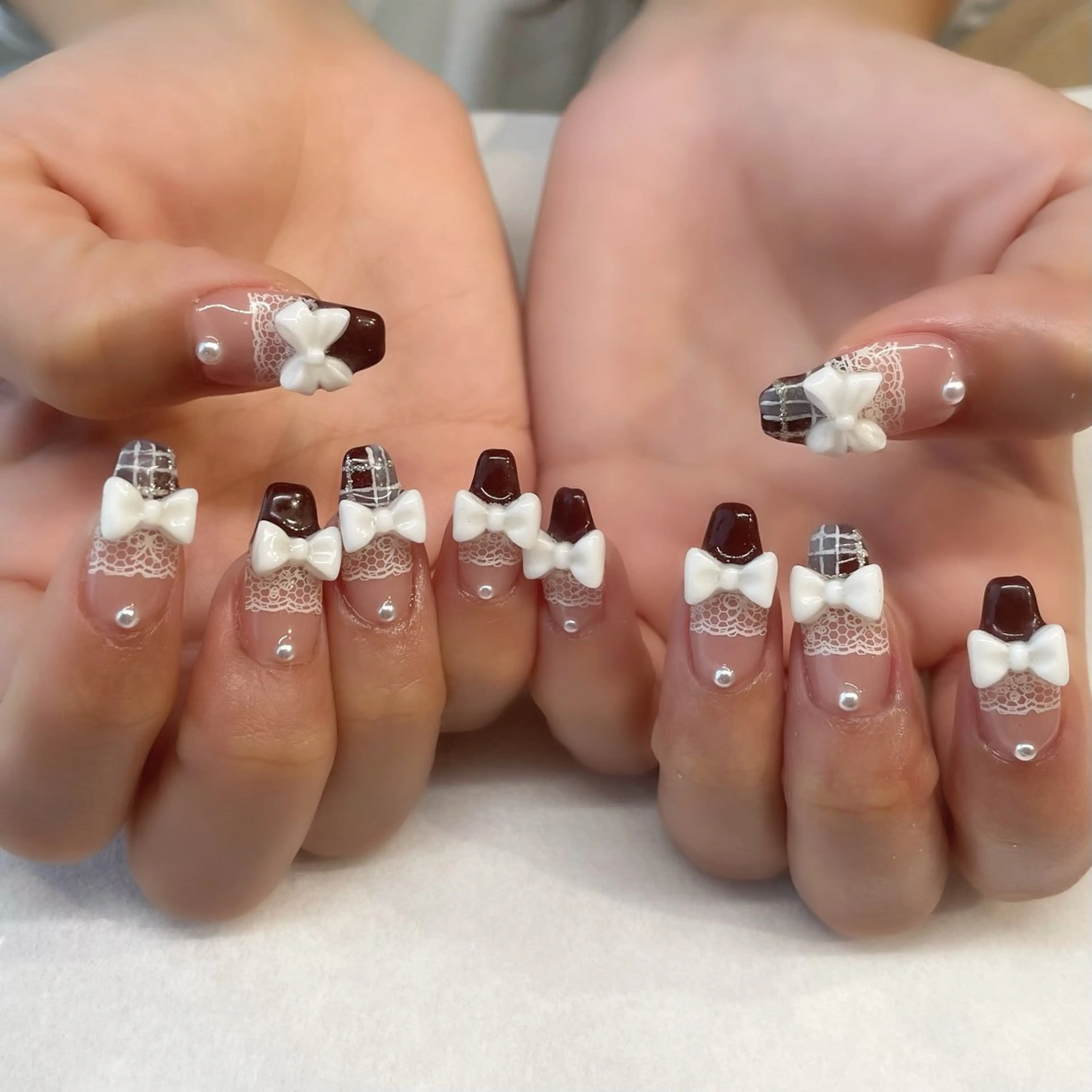 ネイル ハンドネイル 💎🐰 saki. m 🐰💎のネイルデザイン