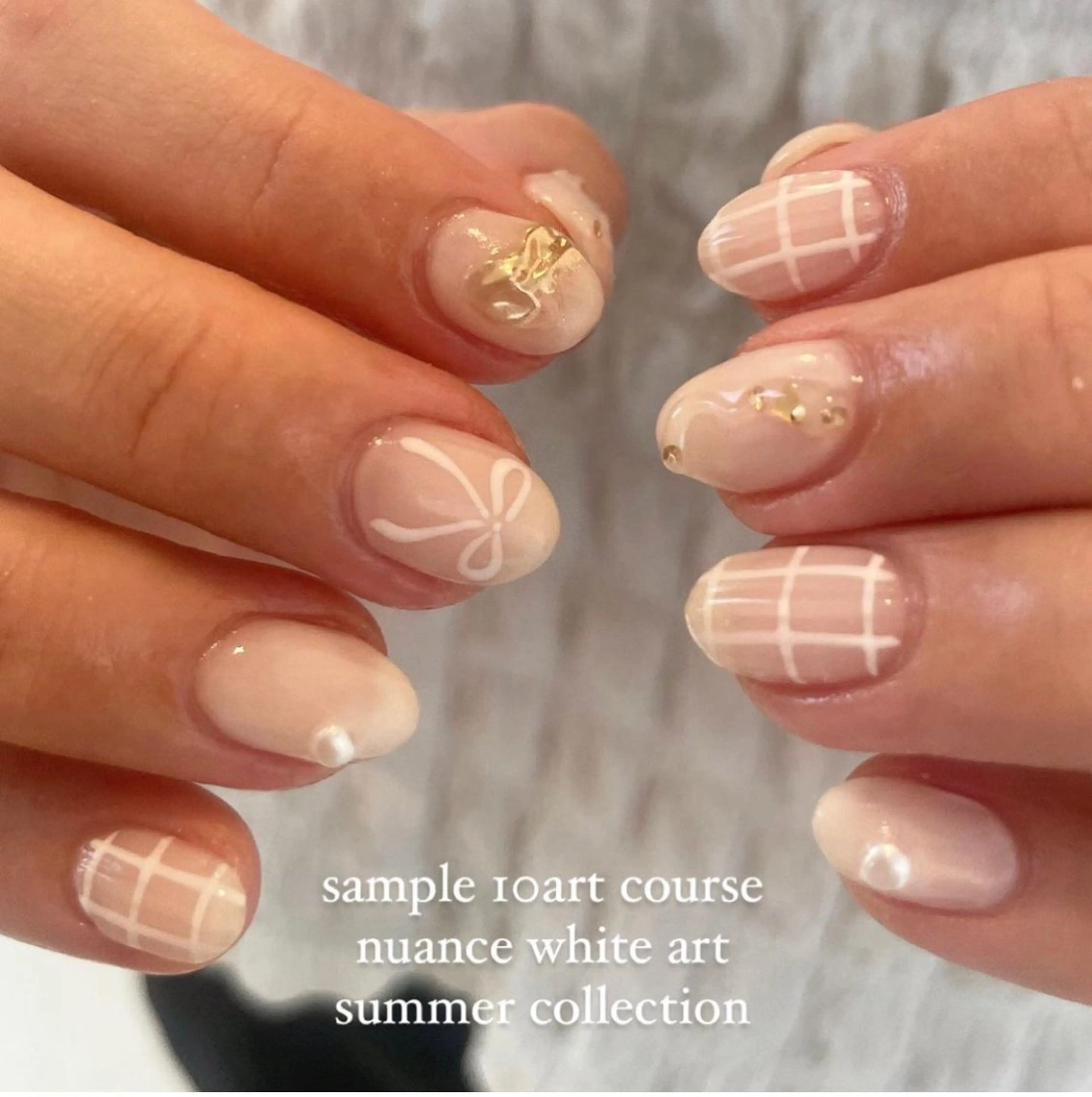 ネイル ニュアンスネイル ハンドネイル pétit所属・pétit hiyoriのネイルデザイン