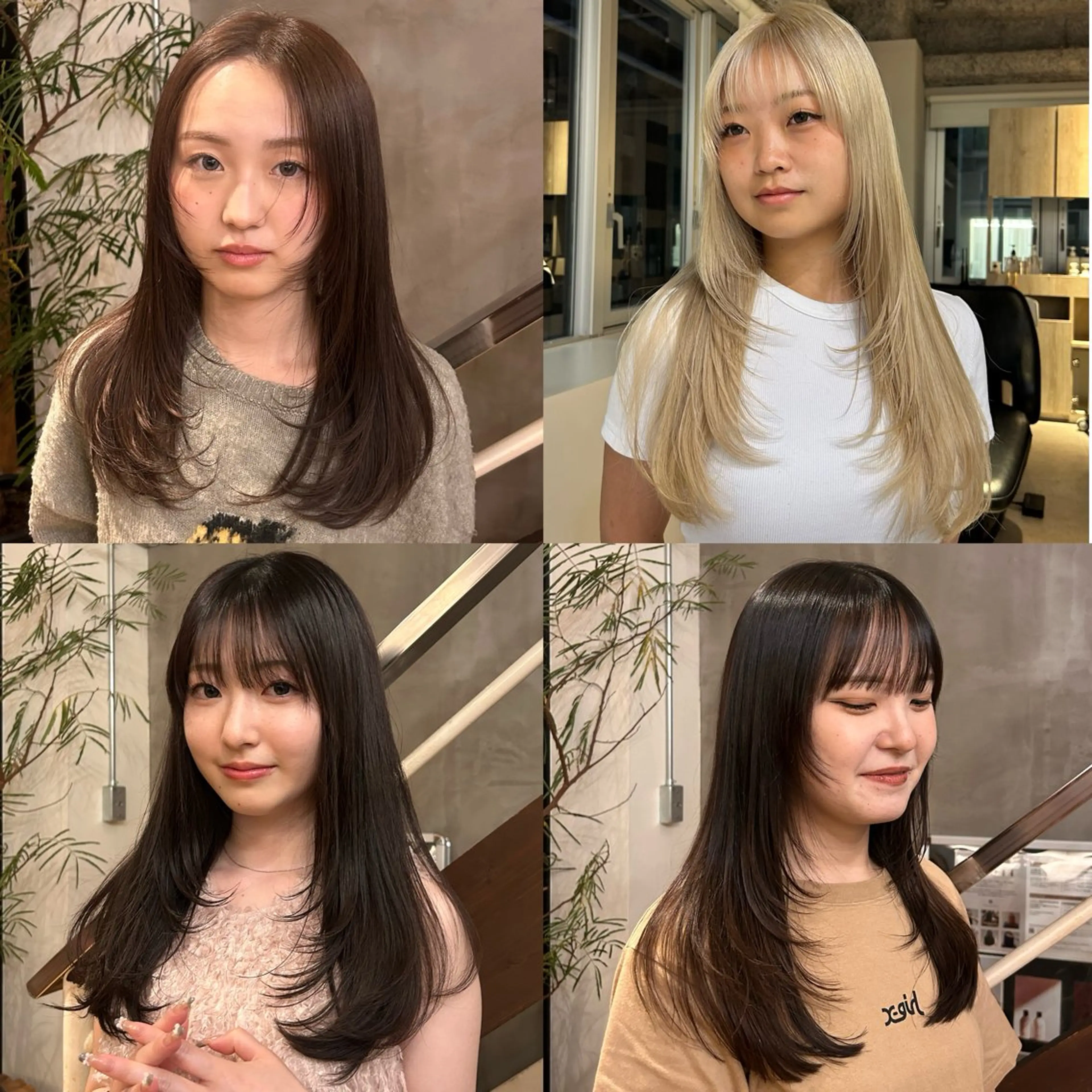 セミロング カット MASHU所属・レイヤーカット🌟 きだに りののヘアスタイル