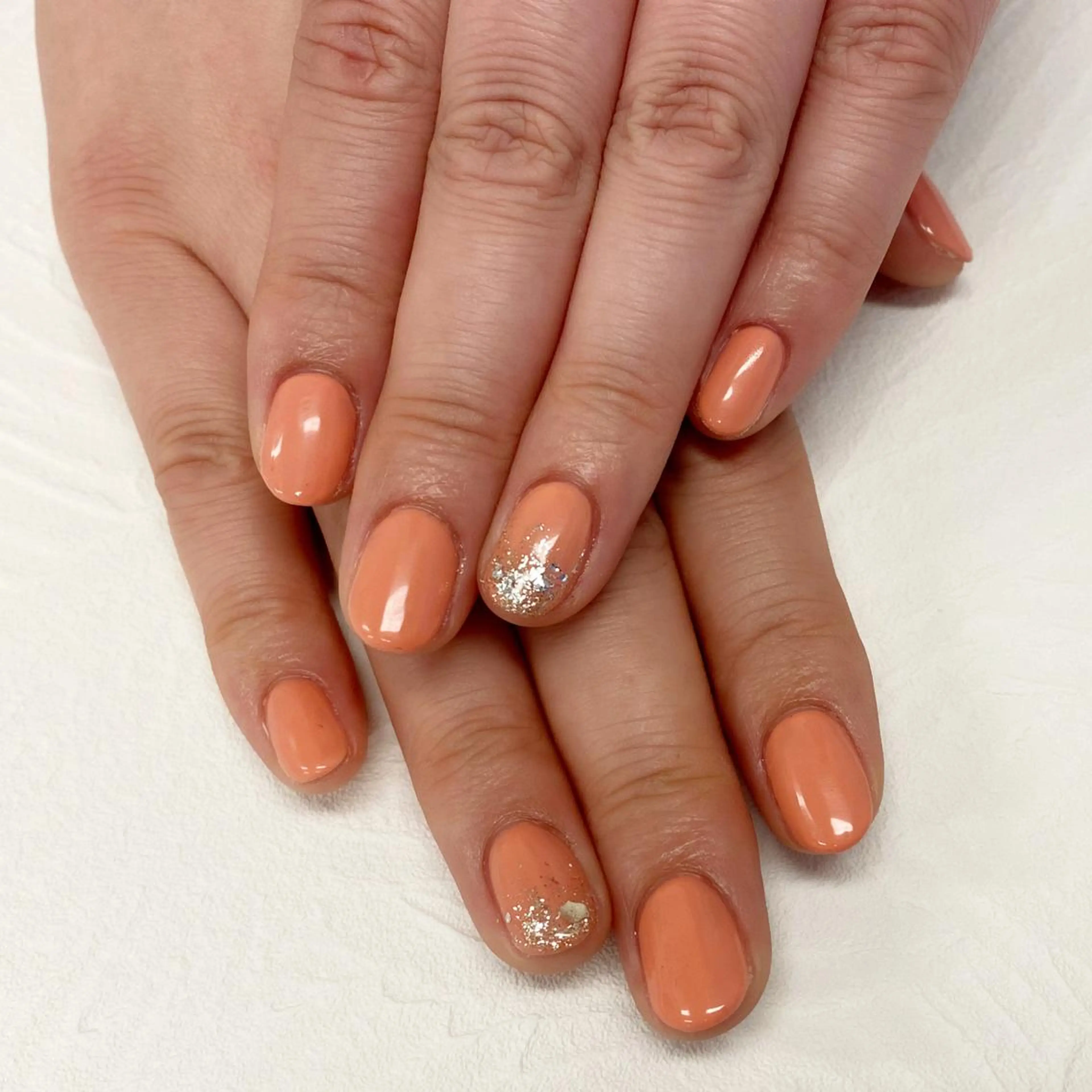 ネイル アートネイル ジェルネイル ラメ(グリッター) ワンカラーネイル studio tam 髙橋彩夏のネイルデザイン