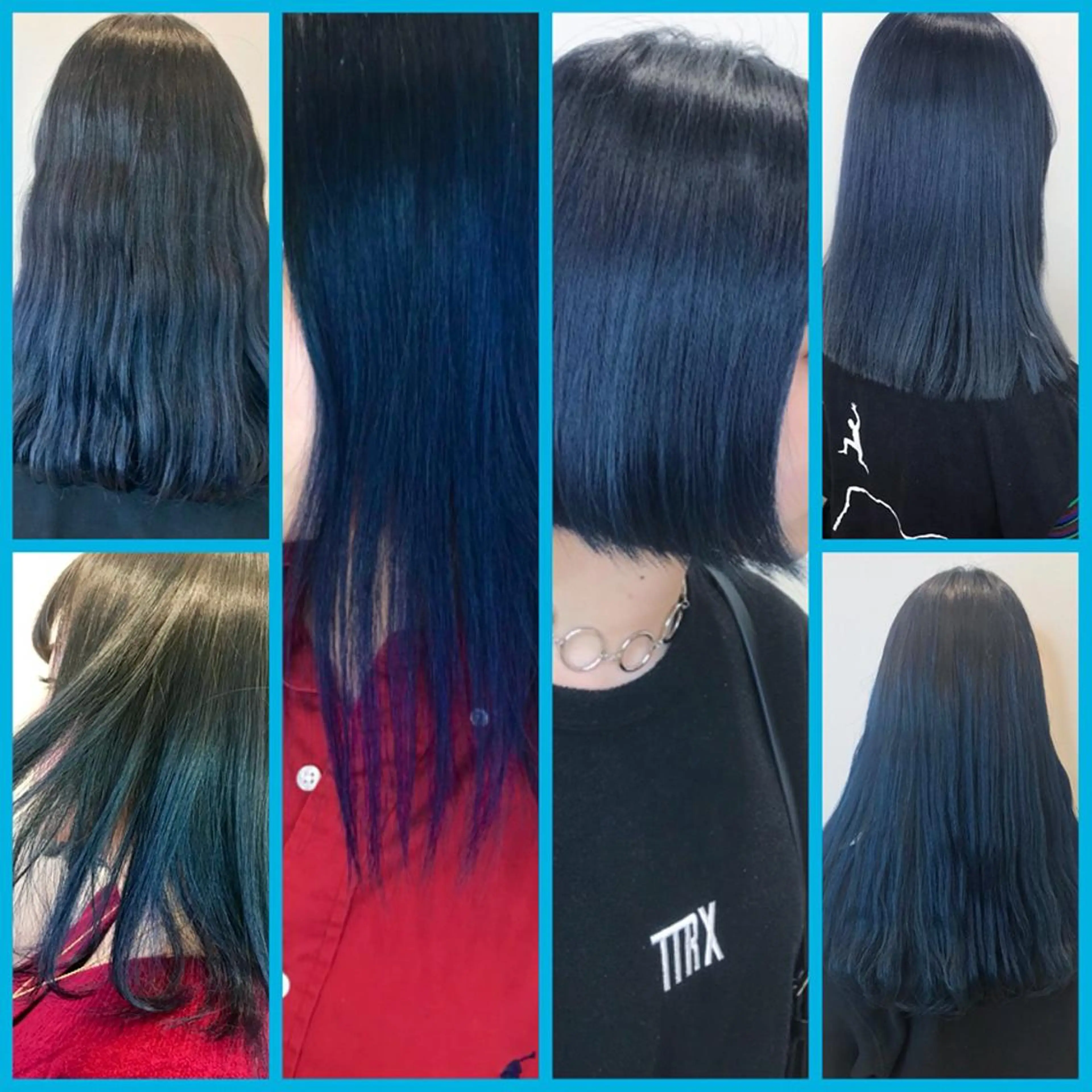 カラー ネイビーカラー EMANON新宿東口所属・新宿駅近♡個室 ♡関口三都季🌜のヘアスタイル