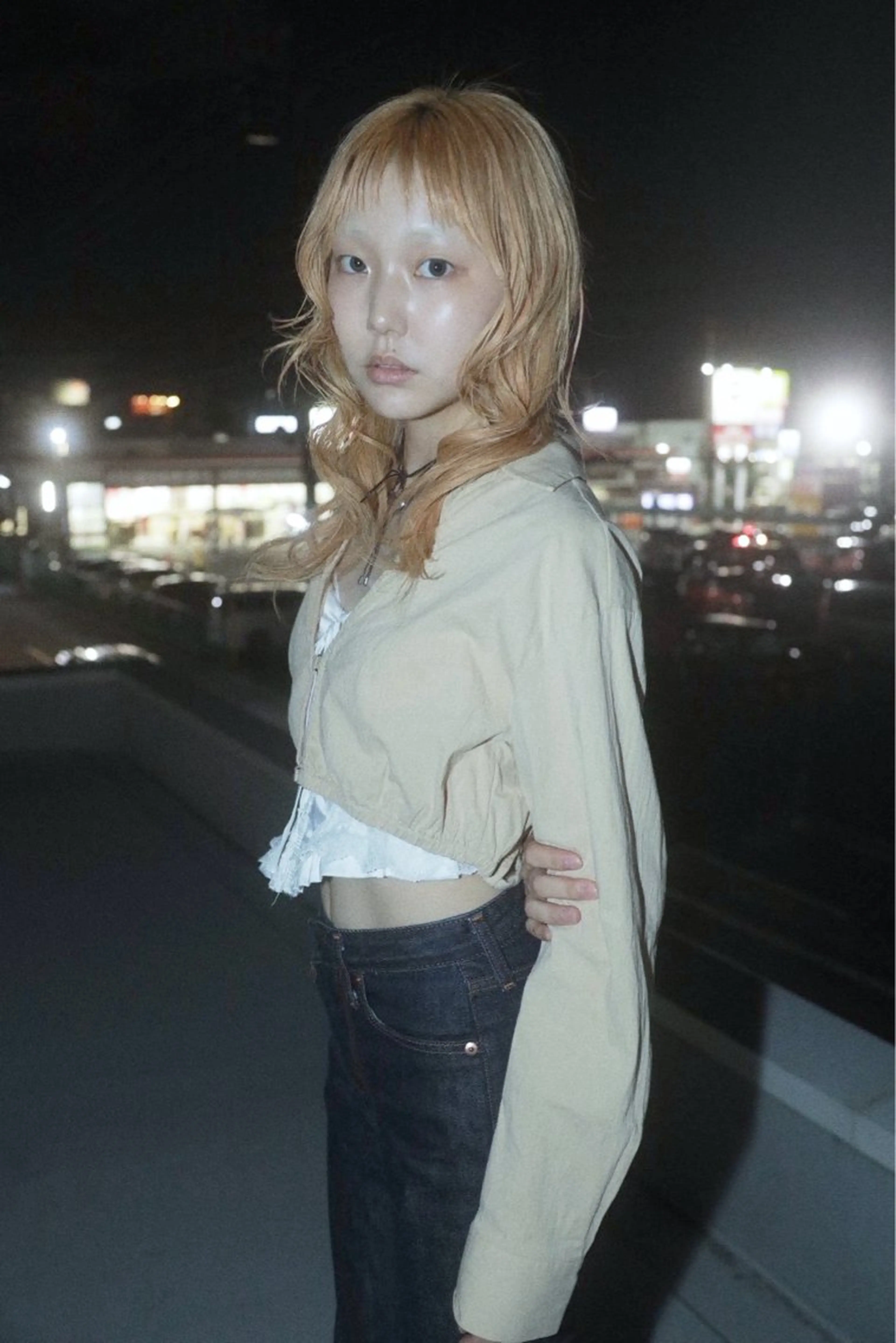 ロング ブリーチモデル募集 古内柊のヘアスタイル