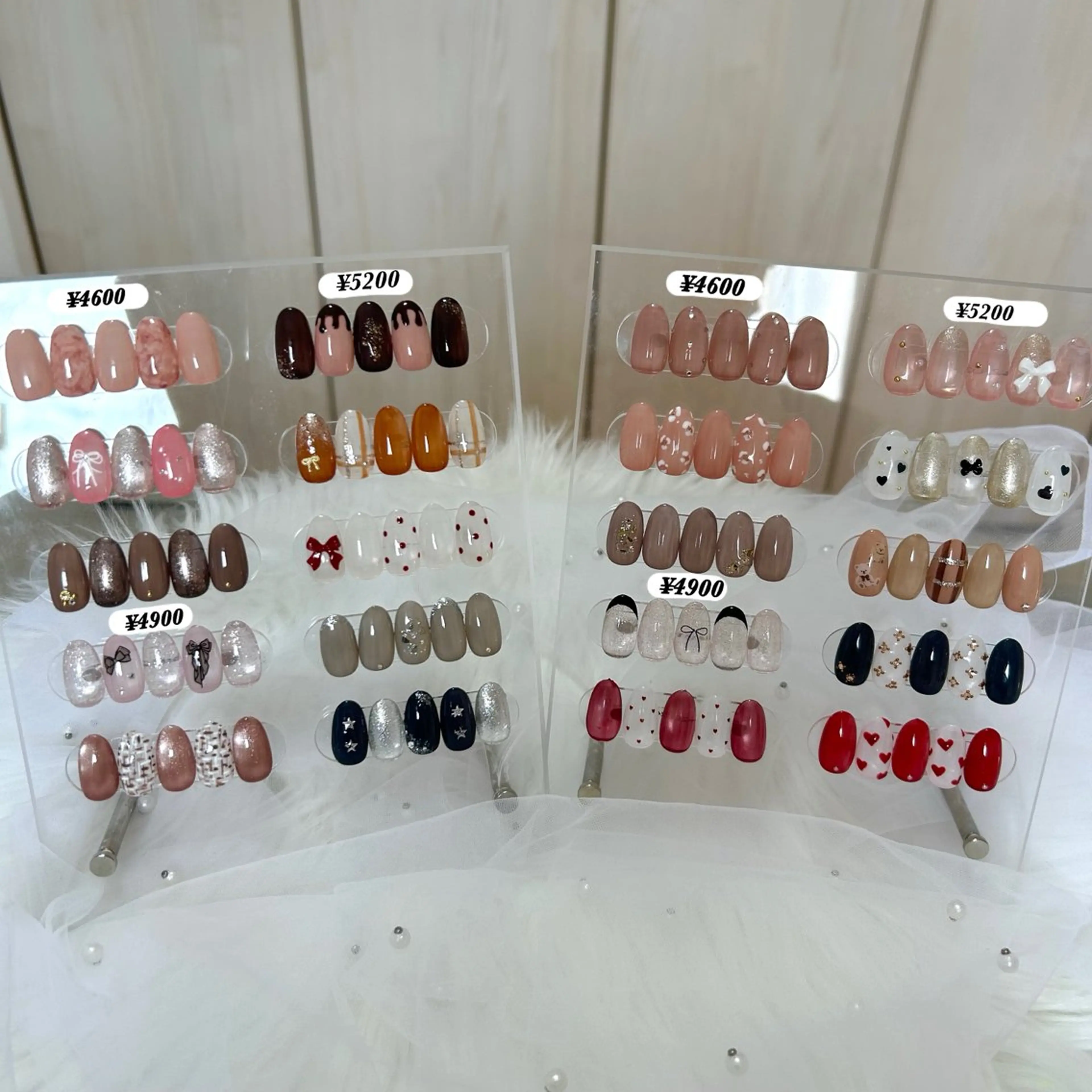 定額デザインネイル／オフなしの写真