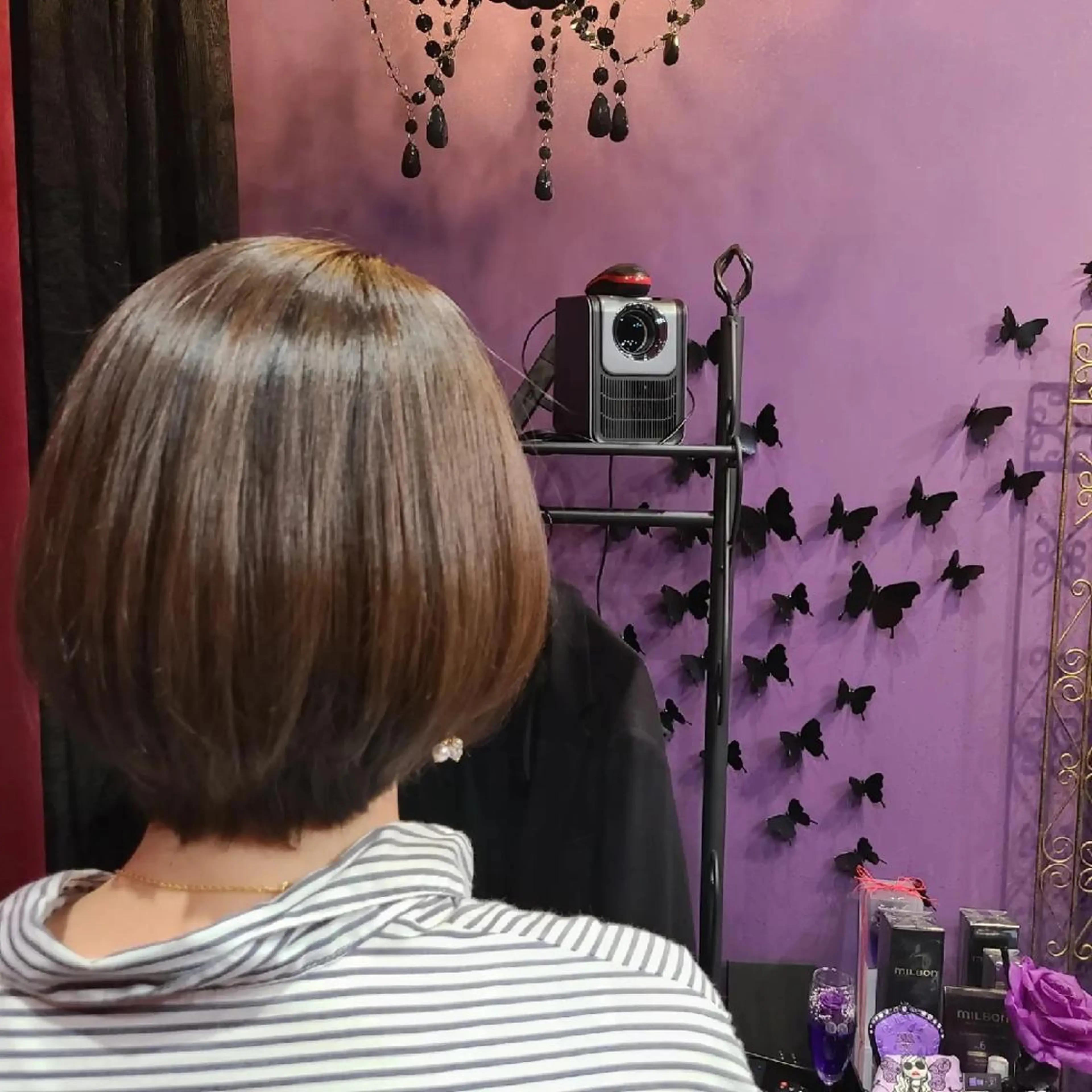 ショート ハイライト カット ヘアカラー トリートメント 渡辺 康行のヘアスタイル