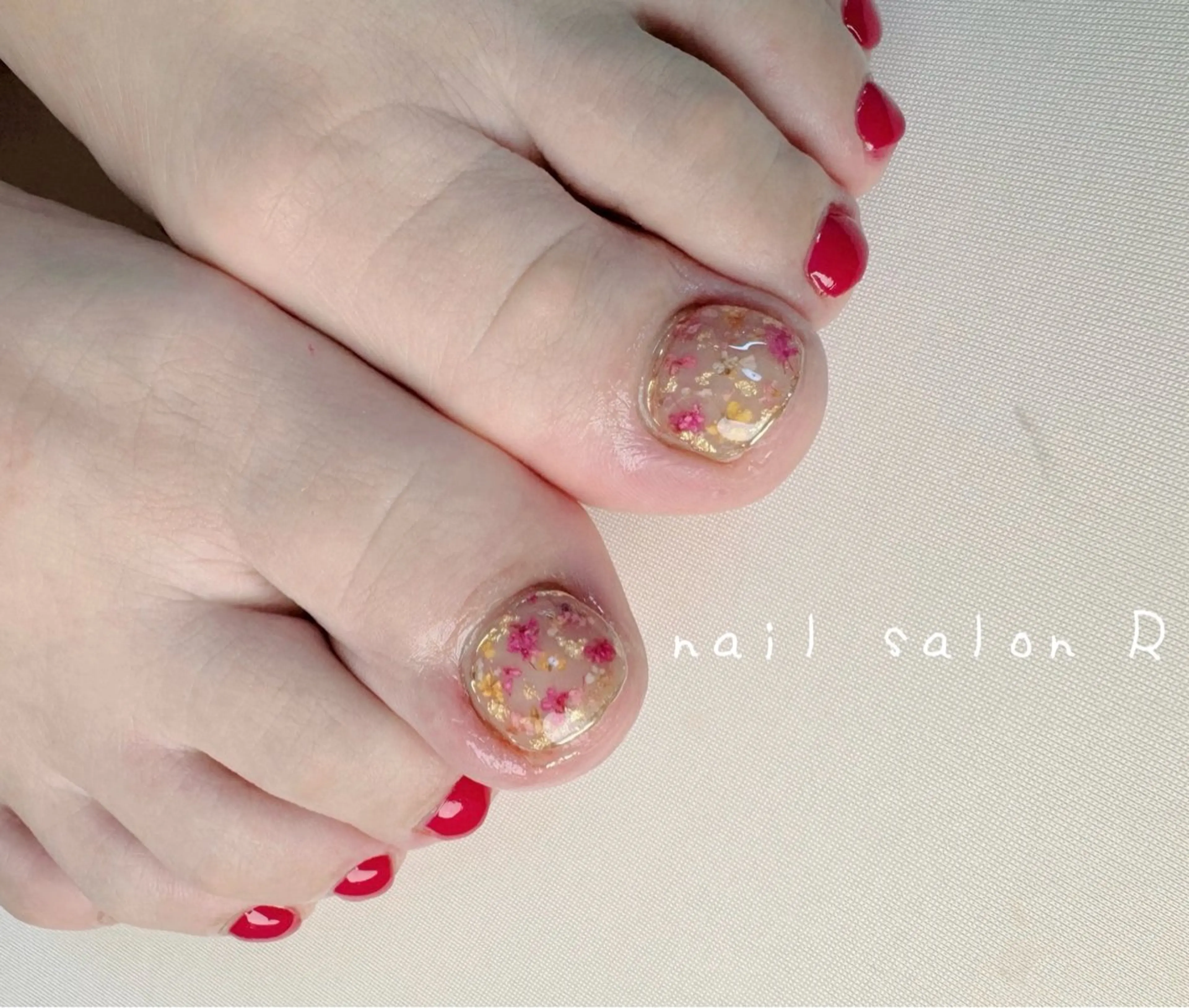 ネイル フットネイル nail salon Rのネイルデザイン